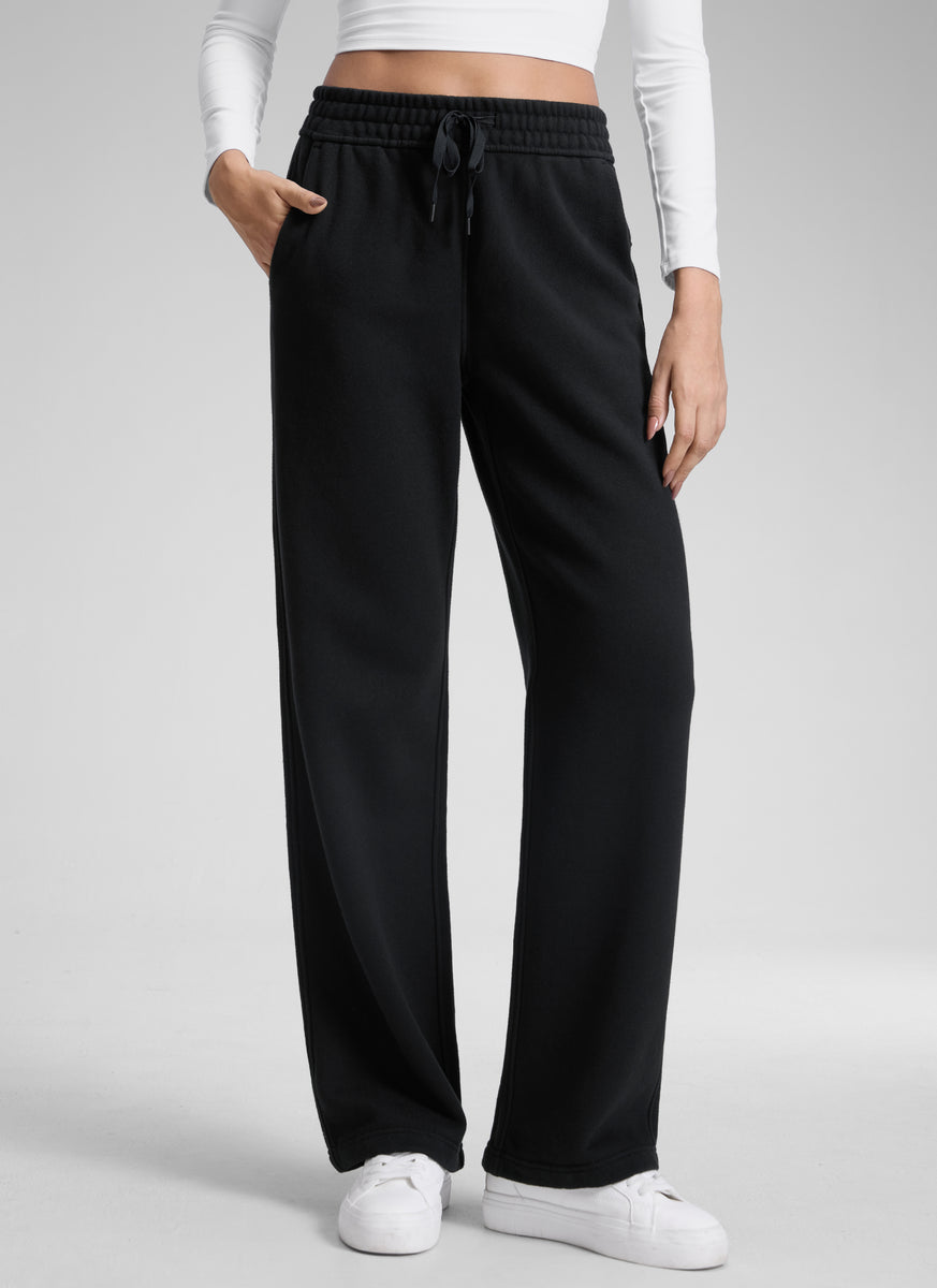 Sweatpants Women IUGA Fleece Lined Joggers With Pockets High