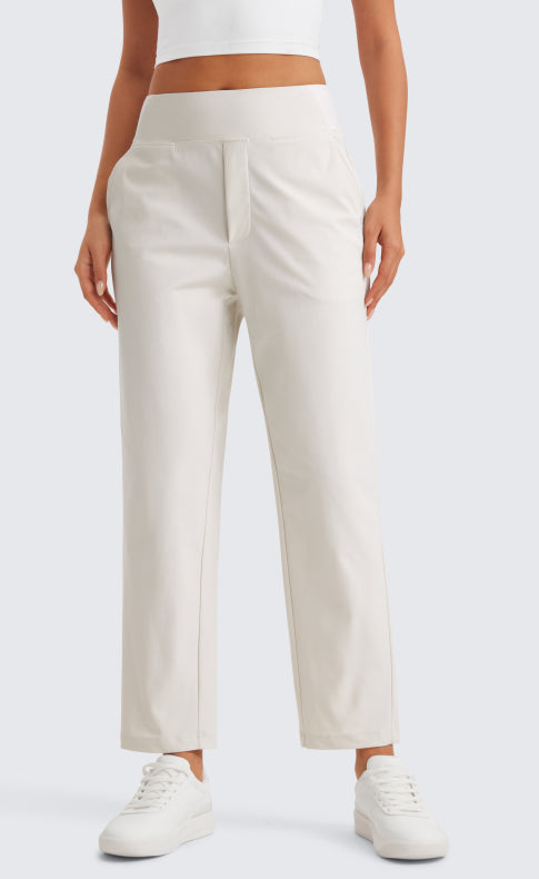 All Day Comfy Tapered Ankle Pants