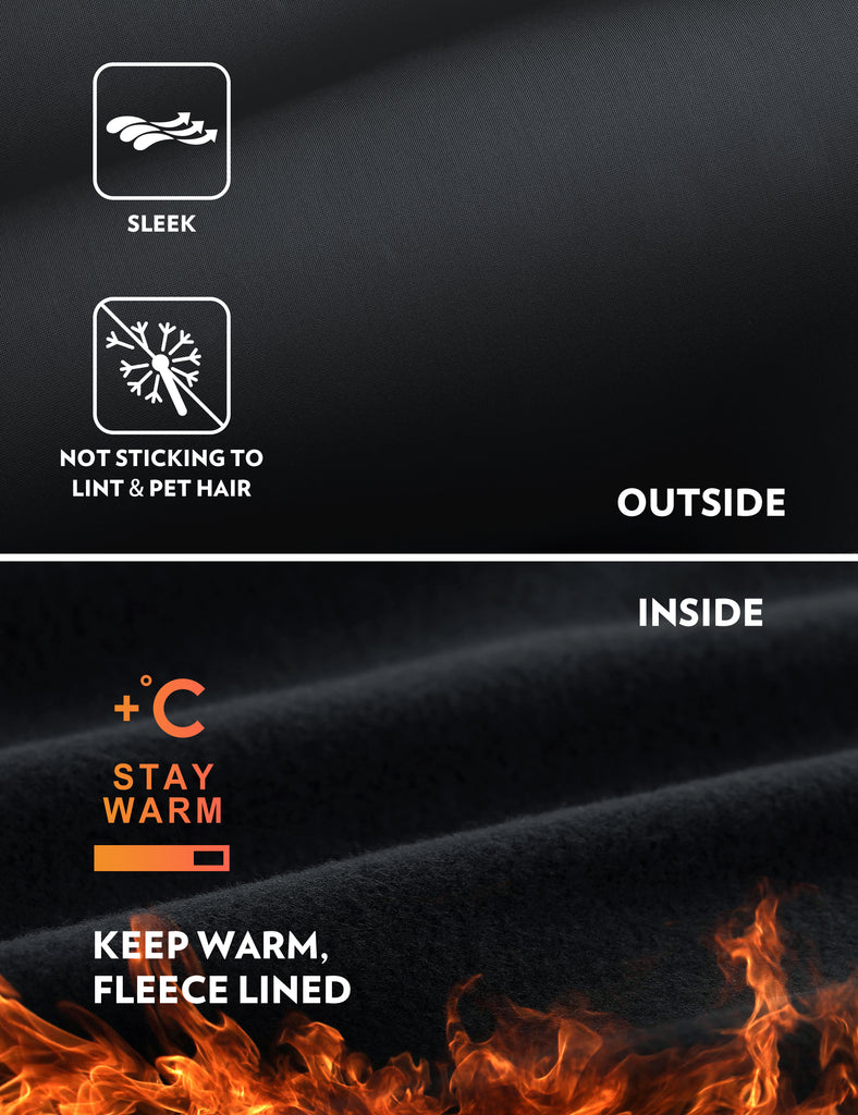 CRZ YOGA Women's High Rise Thermal Fleece Lined Pocket Legging II 25'' Forest Dark Green