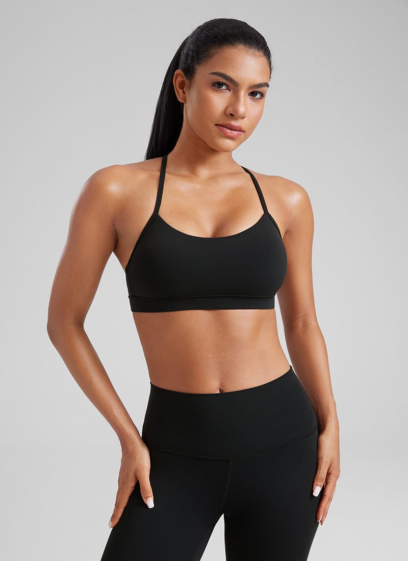 Butterluxe Y Back Spaghetti Thin Strap Bra