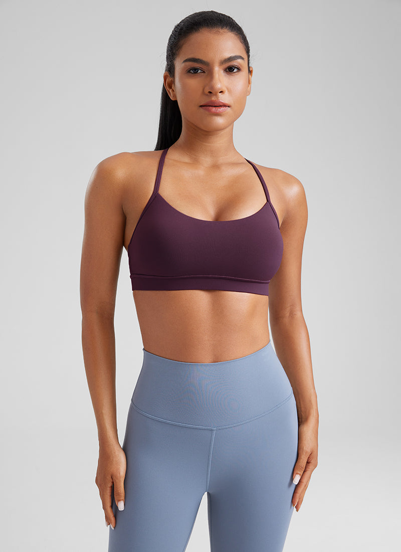 Butterluxe Y Back Spaghetti Thin Strap Bra
