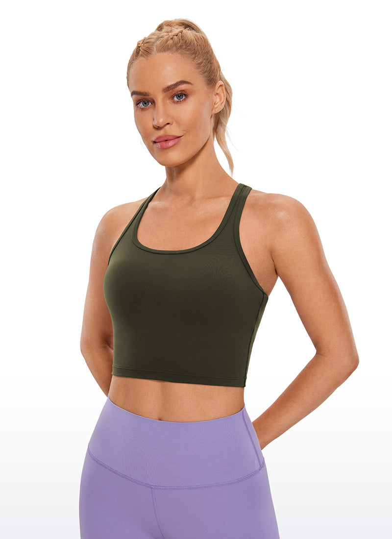 Butterluxe Scoop Neck  Racerback Longline Bra