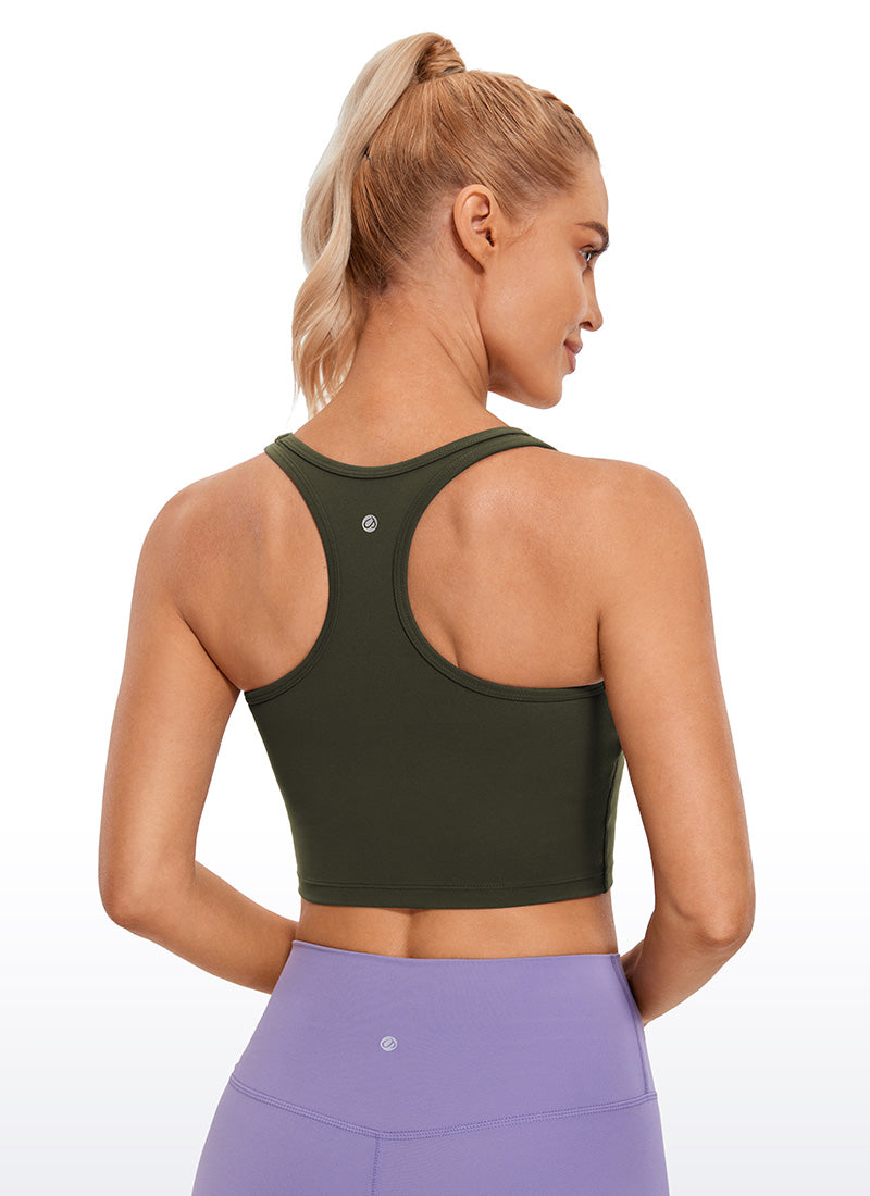 Butterluxe Scoop Neck  Racerback Longline Bra