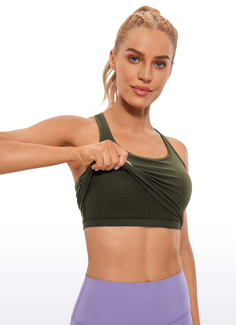 Butterluxe Scoop Neck  Racerback Longline Bra
