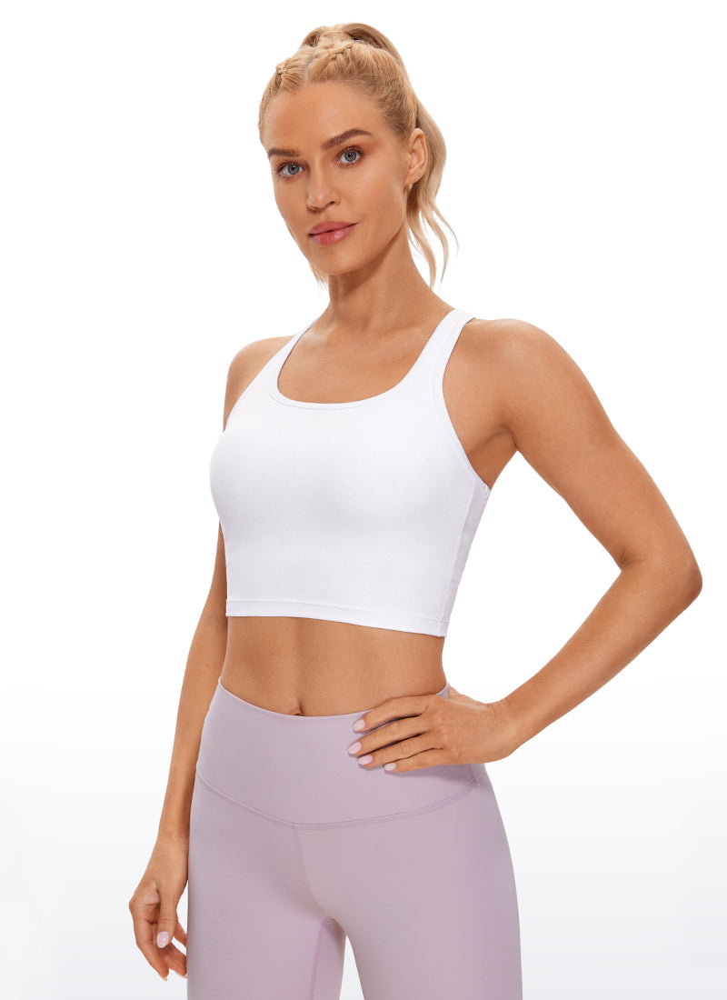 Butterluxe Scoop Neck  Racerback Longline Bra