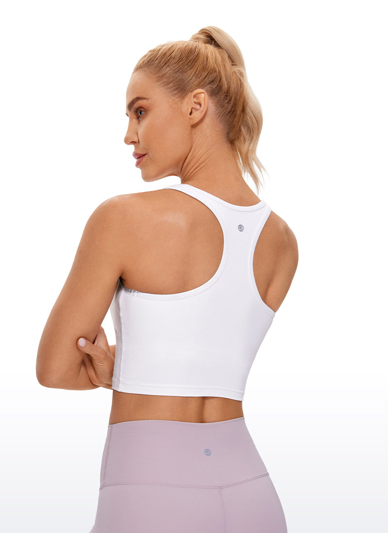 Butterluxe Scoop Neck  Racerback Longline Bra