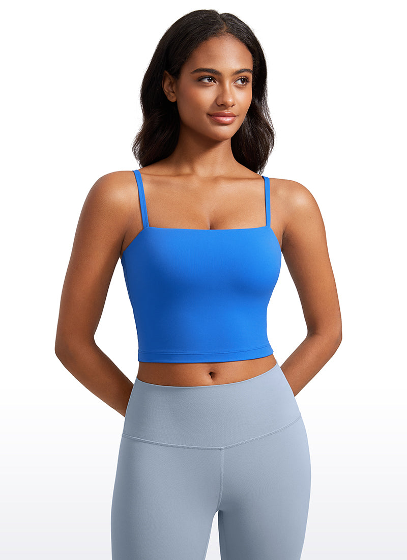 Butterluxe Built in Bra Adjustable Strap Tank