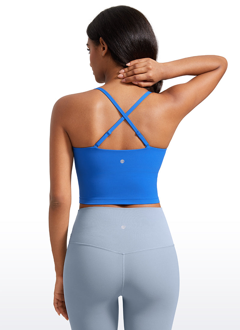 Butterluxe Built in Bra Adjustable Strap Tank