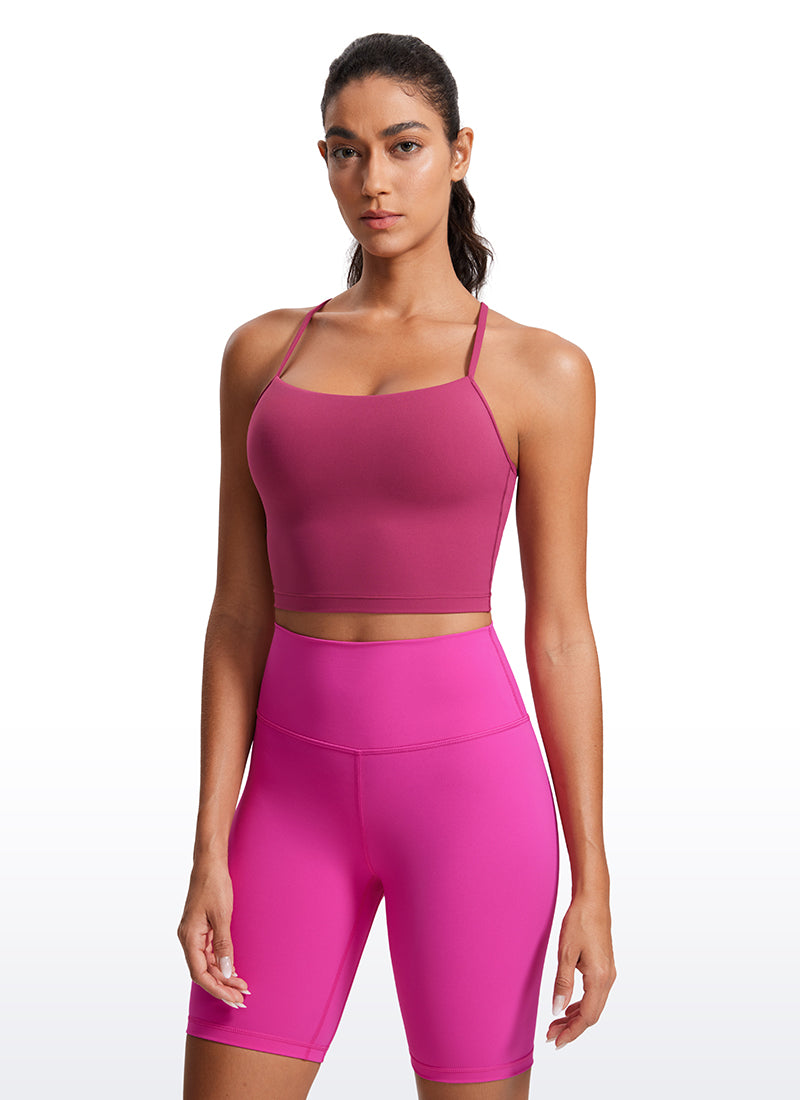 Butterluxe Y Back Built in Bra Tank