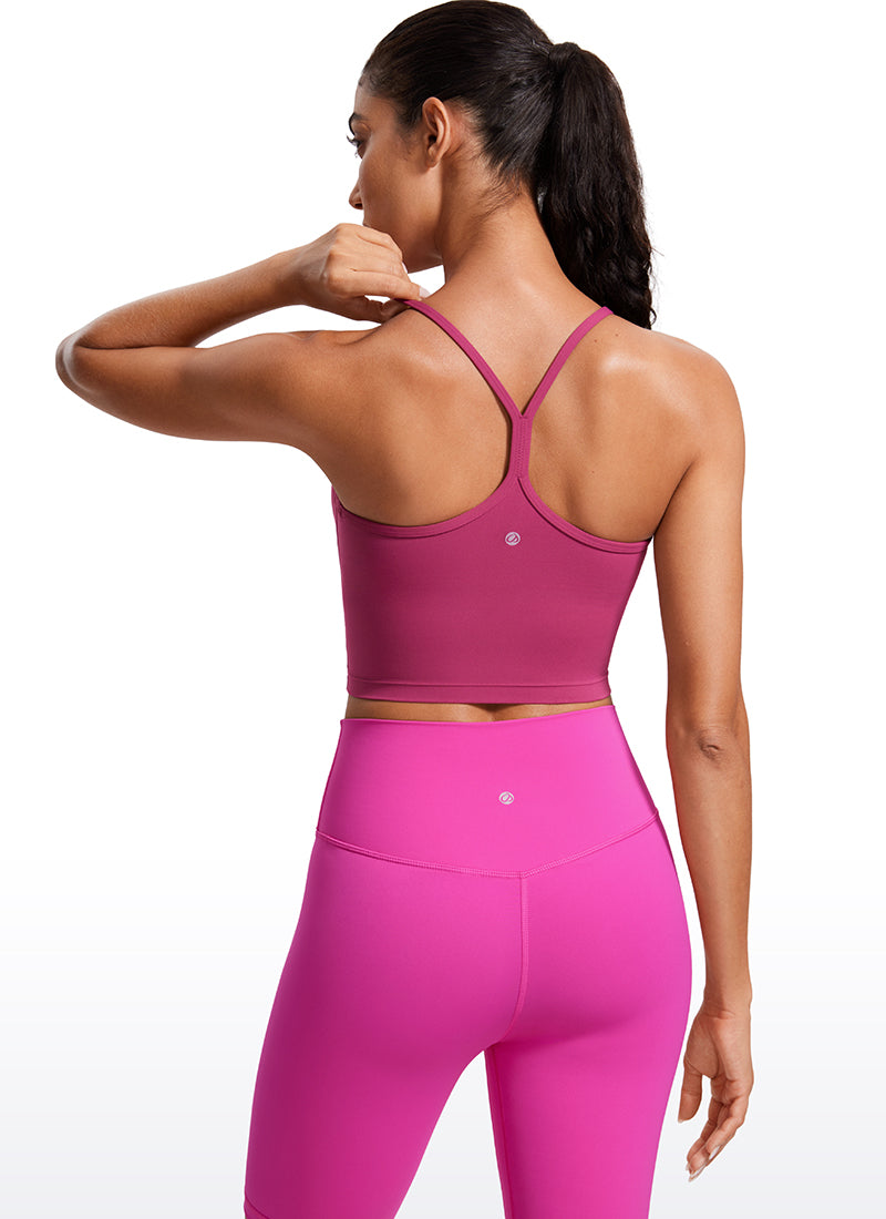 Butterluxe Y Back Built in Bra Tank