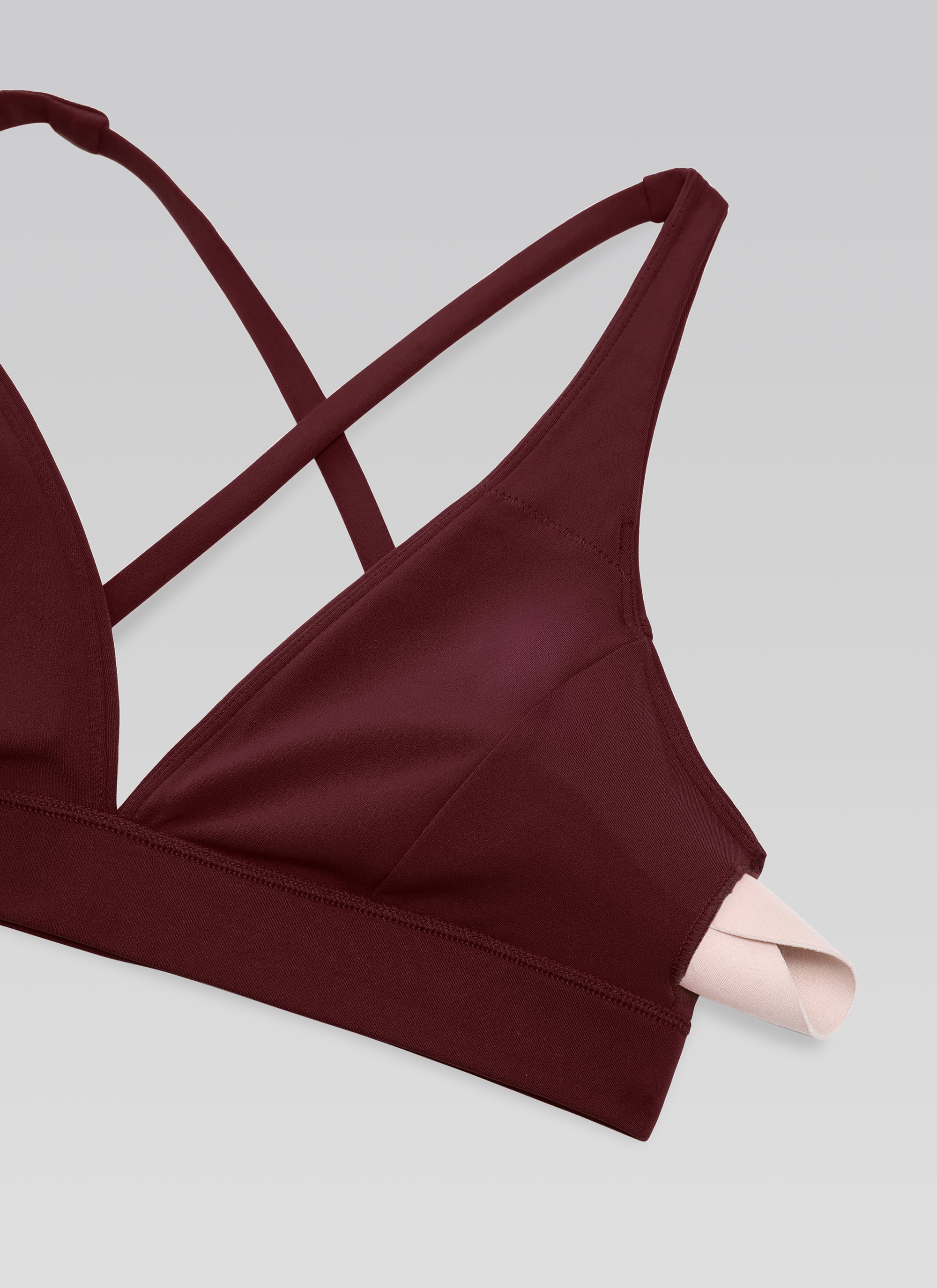 Butterluxe Thin Strap Criss Cross Bra