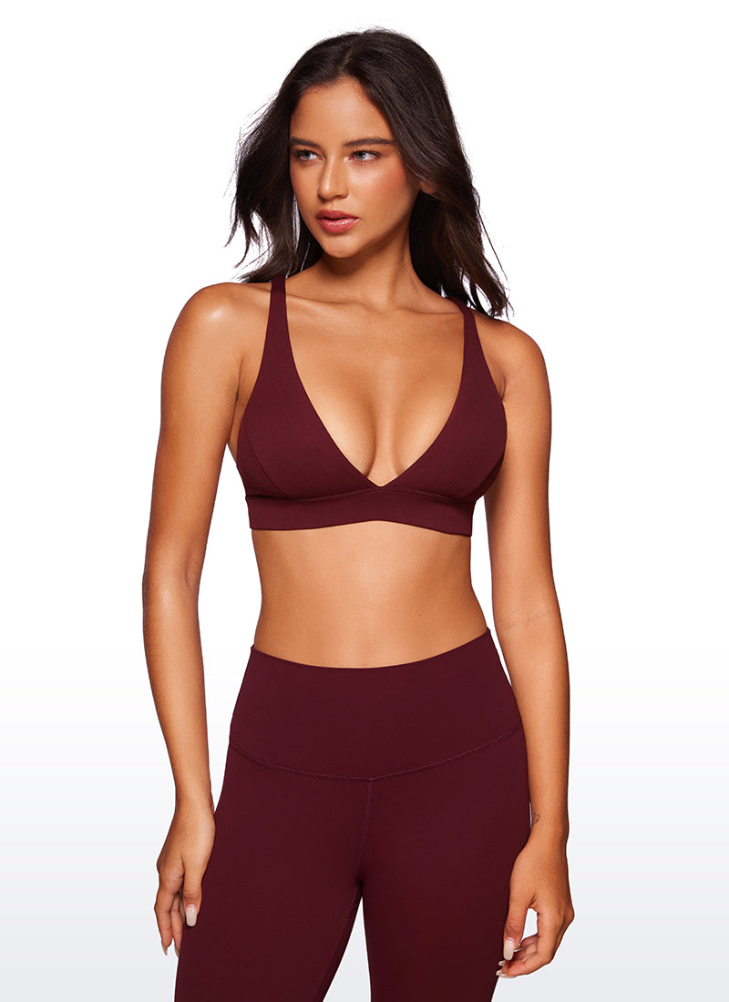 Butterluxe Thin Strap Criss Cross Bra