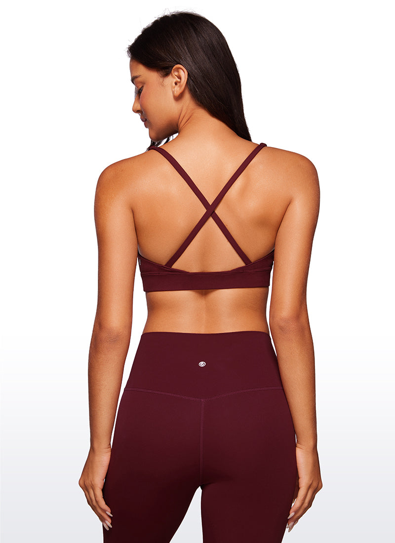 Butterluxe Thin Strap Criss Cross Bra