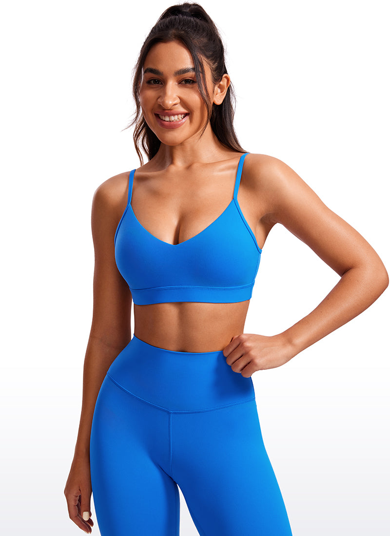 Butterluxe V Neck Spaghetti Strap Bra