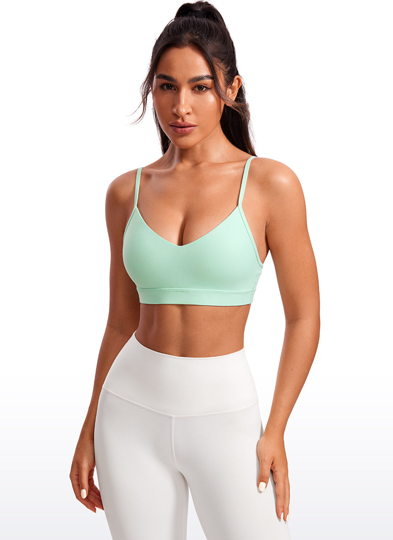 Butterluxe V Neck Spaghetti Strap Bra