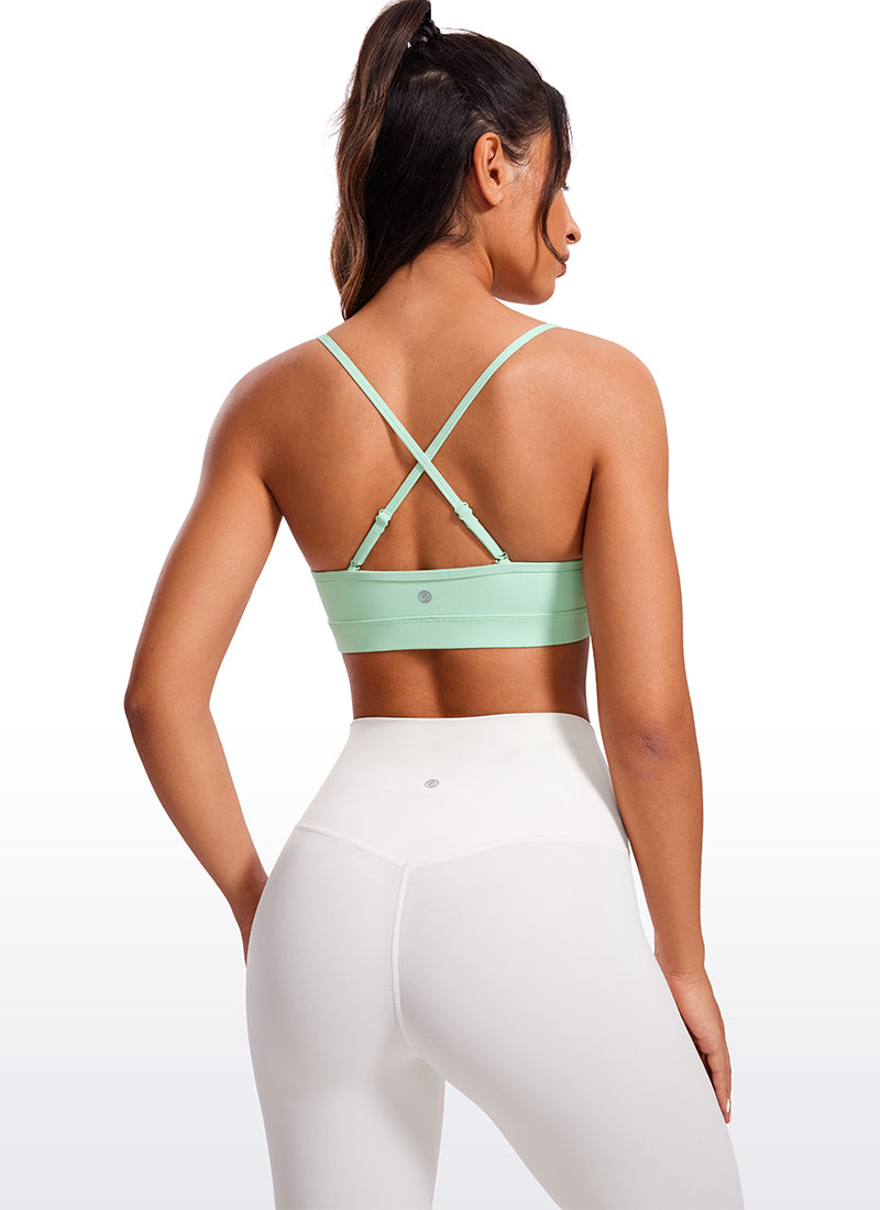 Butterluxe V Neck Spaghetti Strap Bra