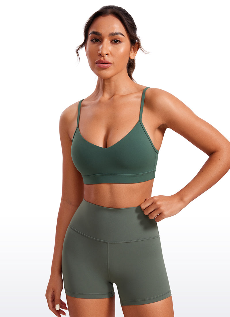 Butterluxe V Neck Spaghetti Strap Bra