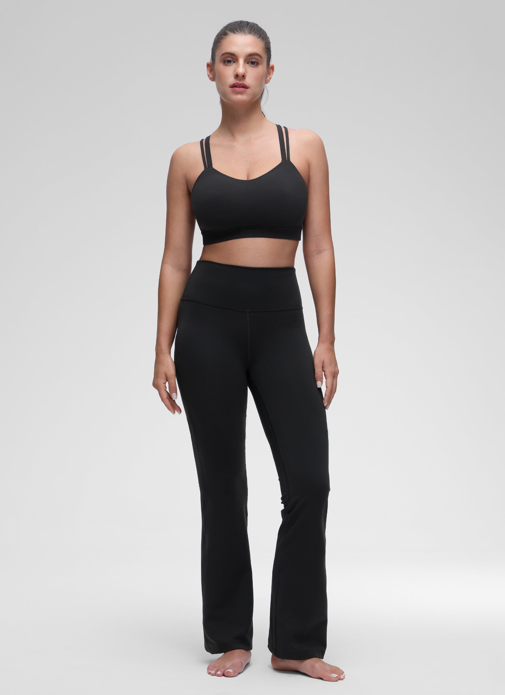 Butterluxe U Neck Double Strap Sport Bra