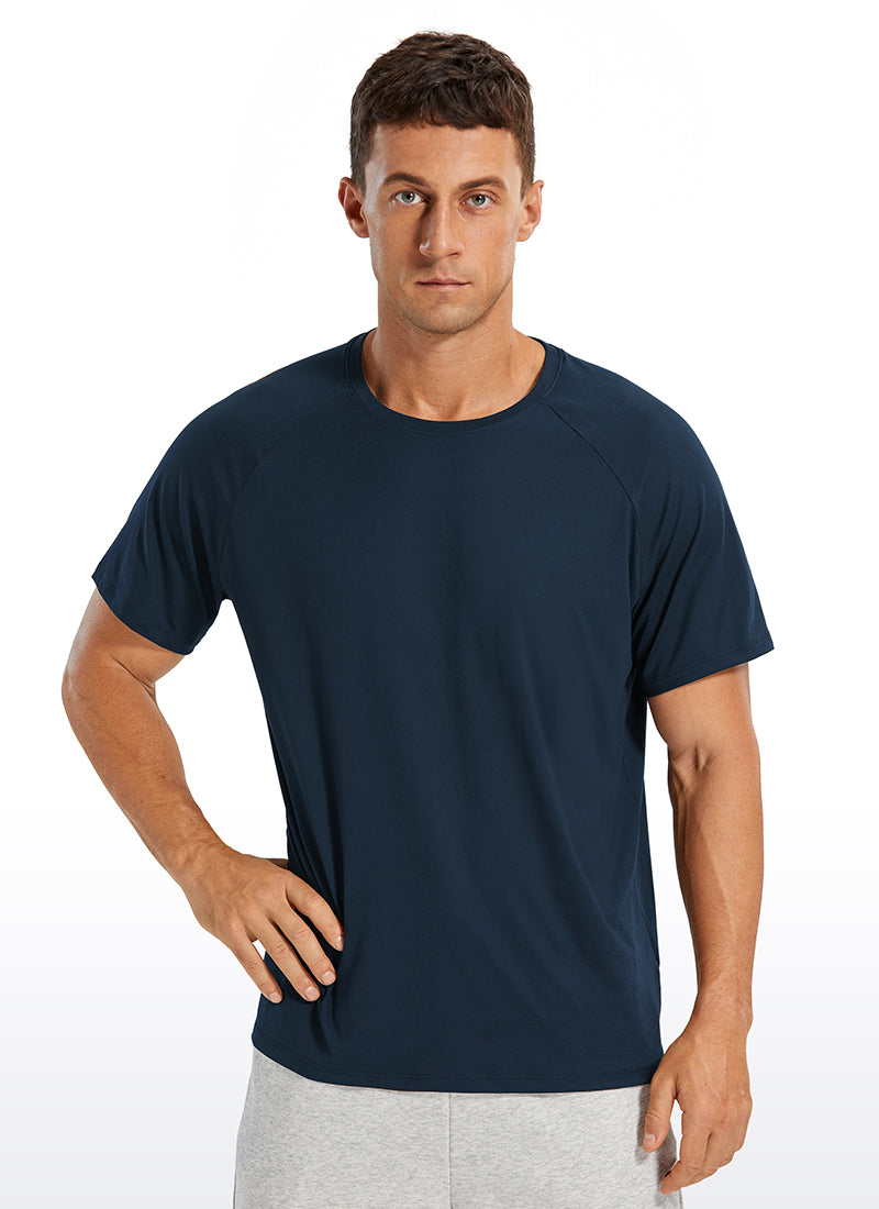 Workout Short Sleeve Round Neck