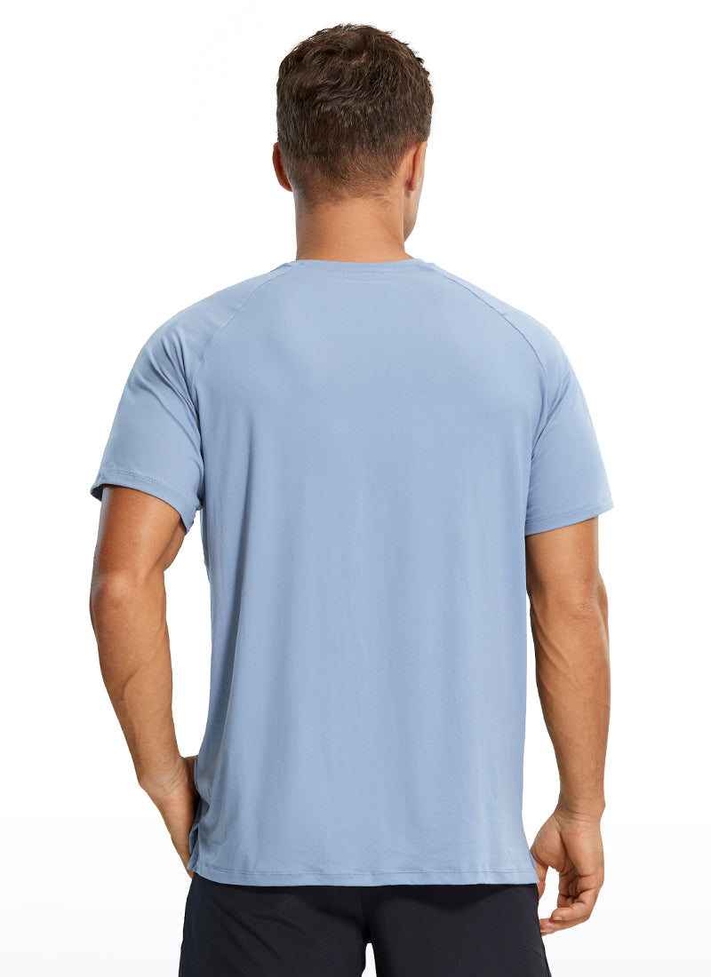 Workout Short Sleeve Round Neck