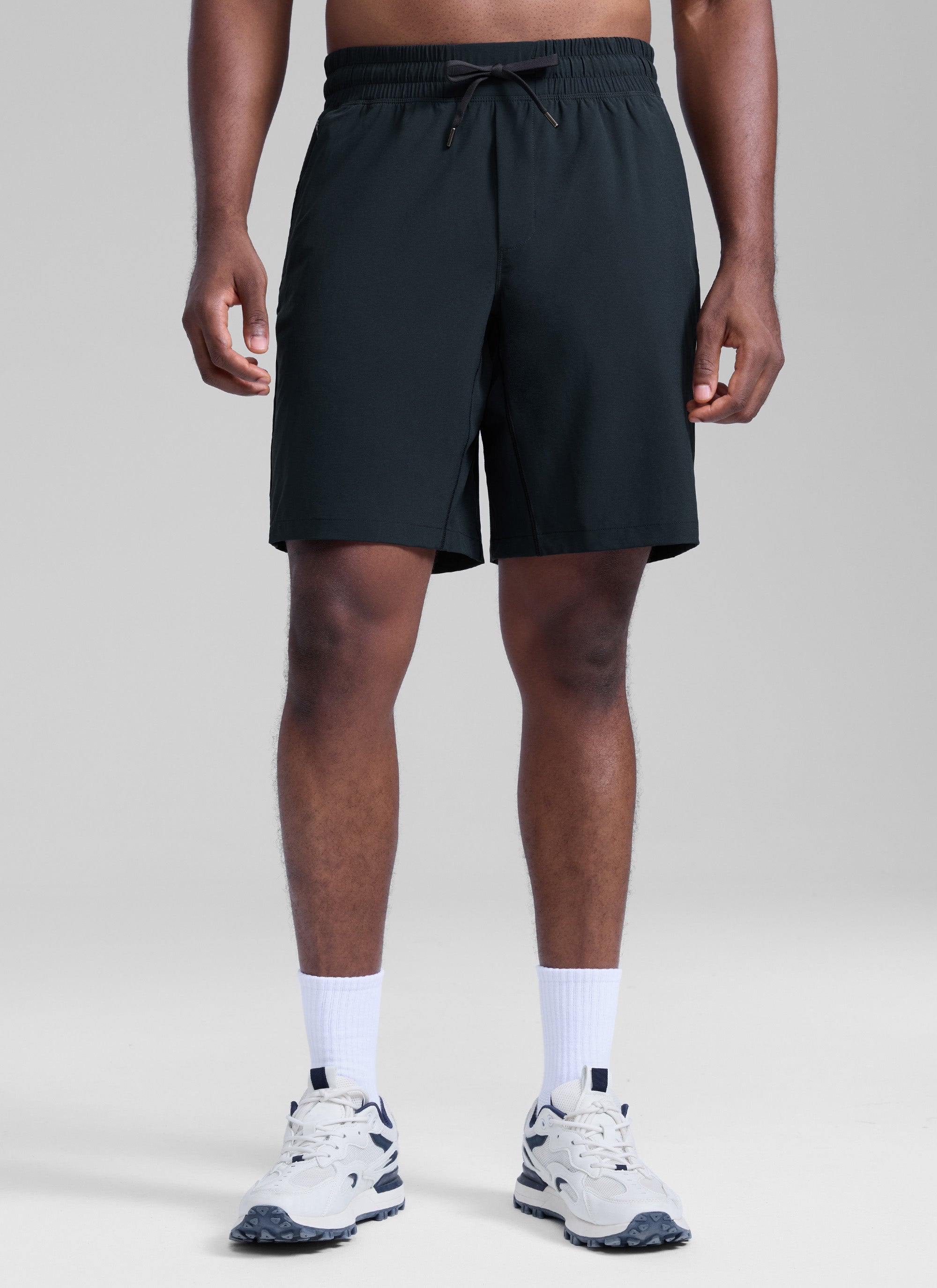 CRZ YOGA Men's Train Relaxed Fit Feathery-Fit Linerless Shorts 9'' True Navy