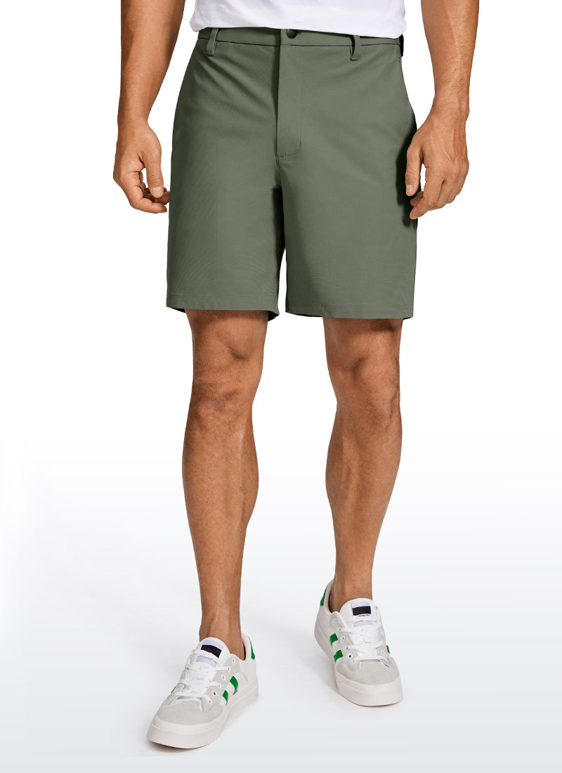 All-Day Comfy Golf Shorts with Pockets 7''