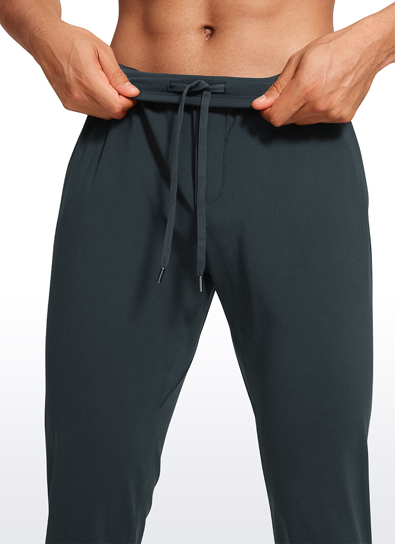 CRZ YOGA Men's Train Relaxed Fit On the Travel Pants 30'' Melanite
