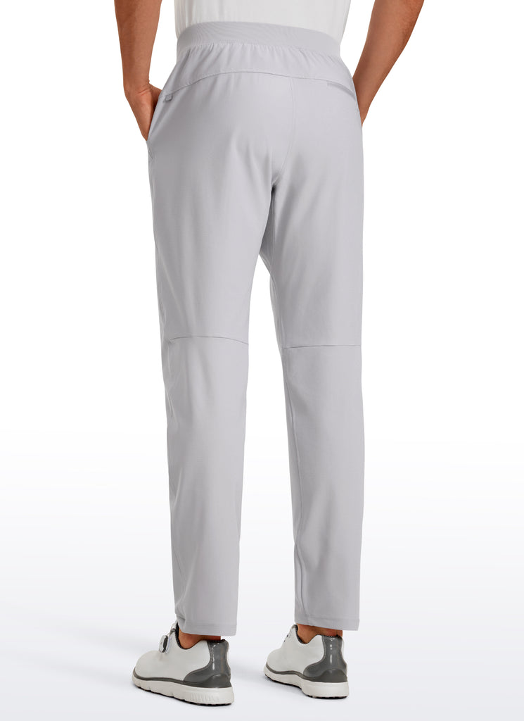 CRZ YOGA Men All Day Comfy Quick Dry with Pockets Golf Pants 31'' Ink Gray