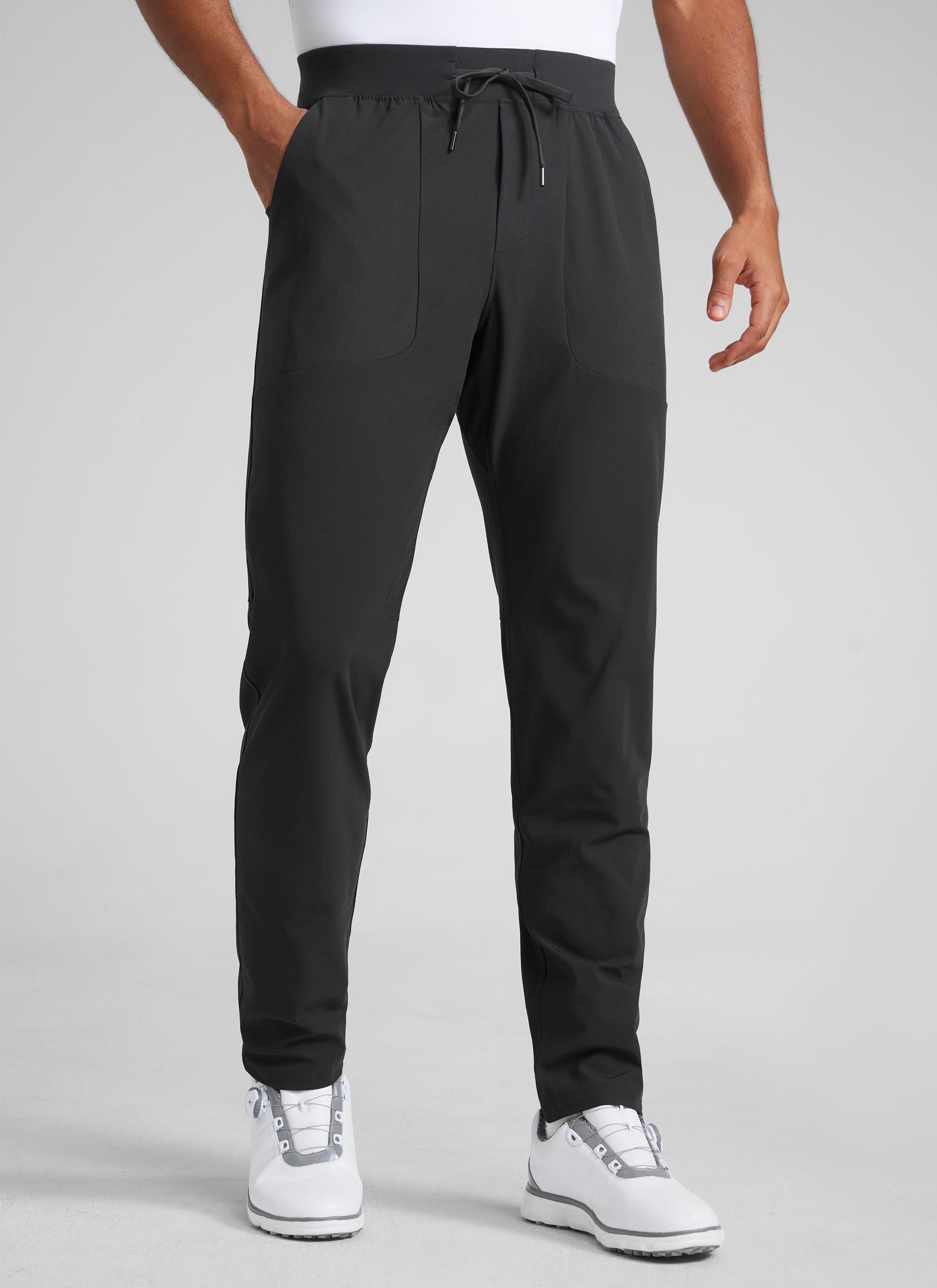 CRZ YOGA Men All Day Comfy Quick Dry with Pockets Golf Pants 31'' True Navy