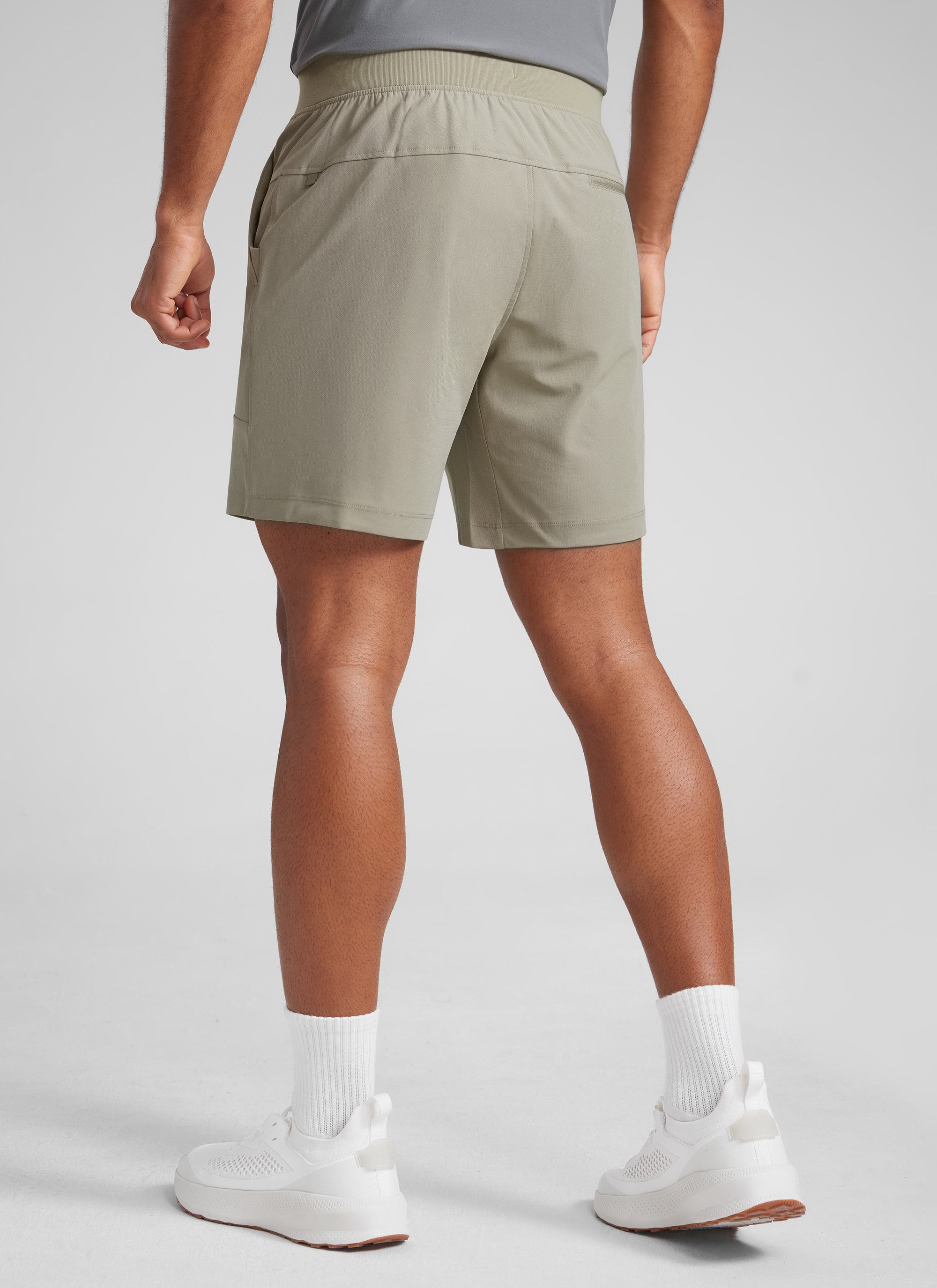 CRZYOGA Men All Day Comfy Golf Casual Shorts 7