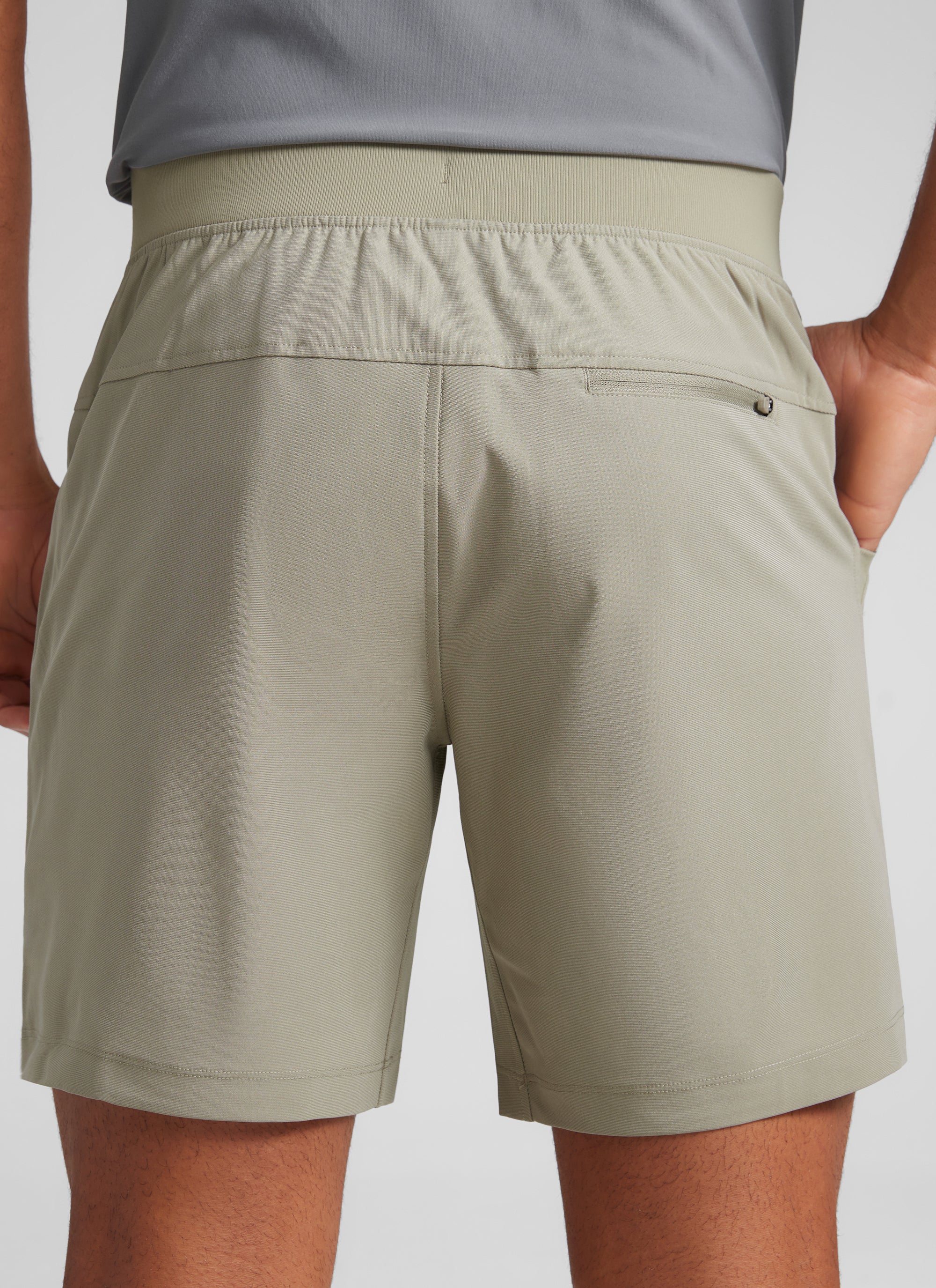 CRZYOGA Men All Day Comfy Golf Casual Shorts 7