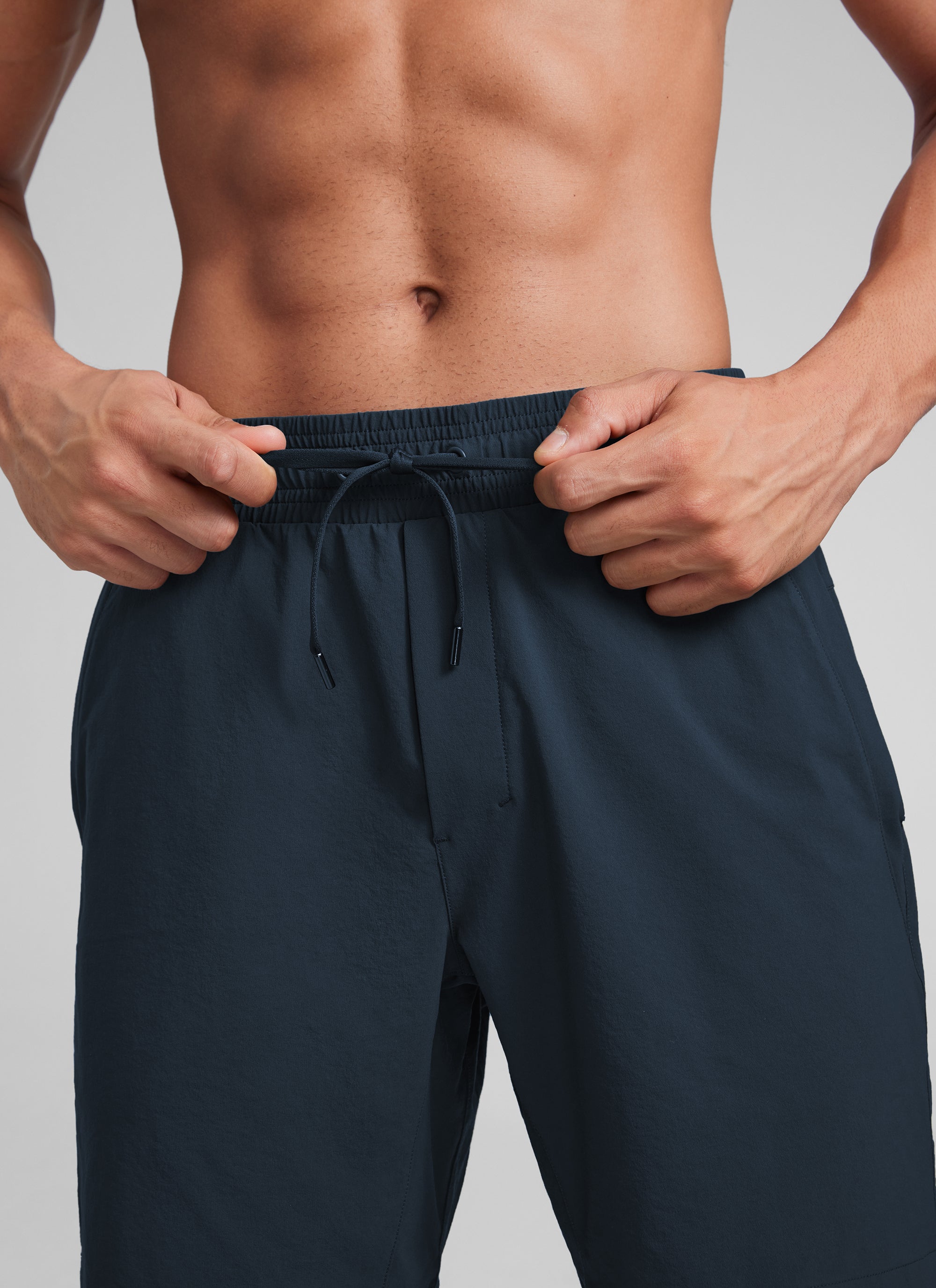 CRZ YOGA Men‘s Workout Water Resistant Short 7