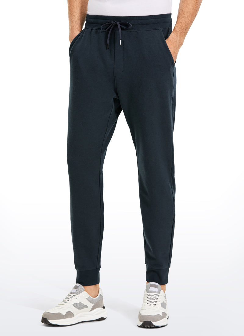 CRZ YOGA Men's Lounge Workout  Amenity Jogger Sweatpants Pockets 29'' Gully