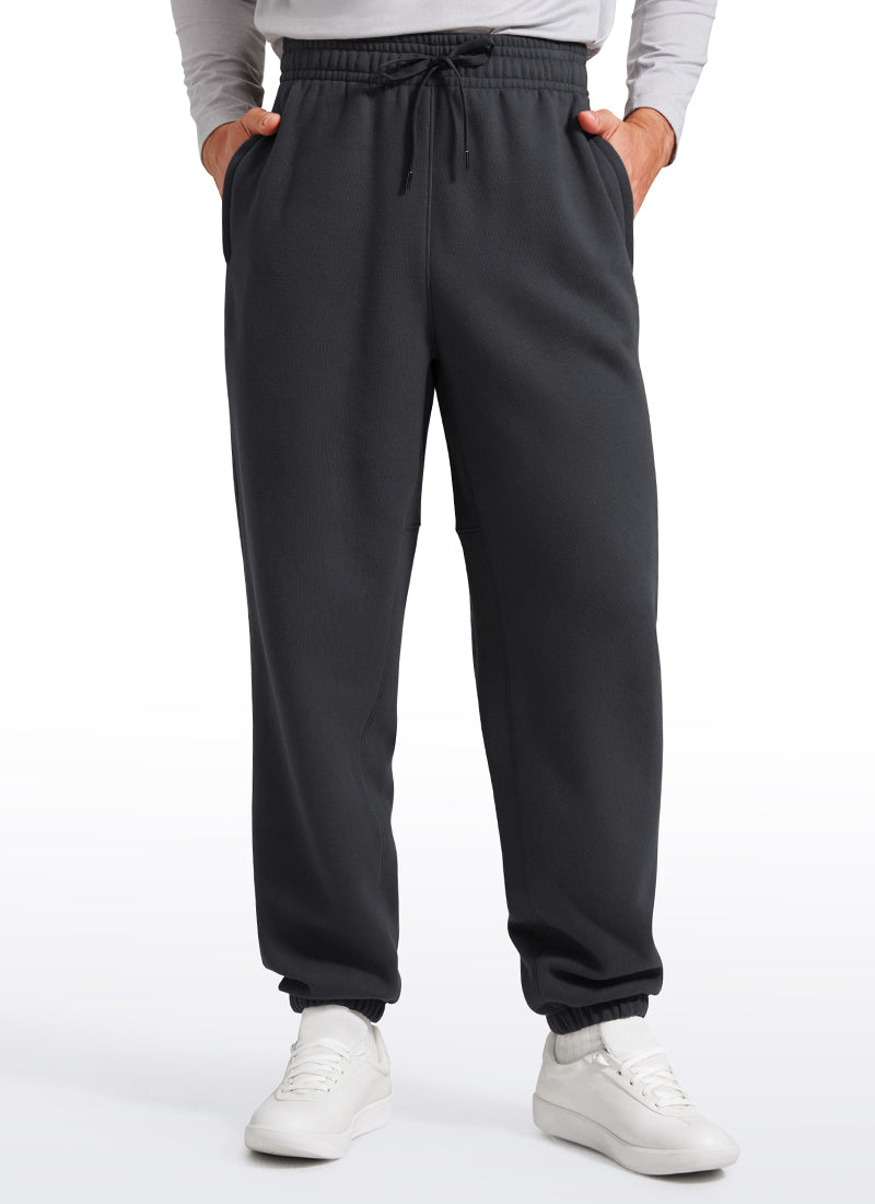 Cotton Fleece Sweatpants with Pockets 32''