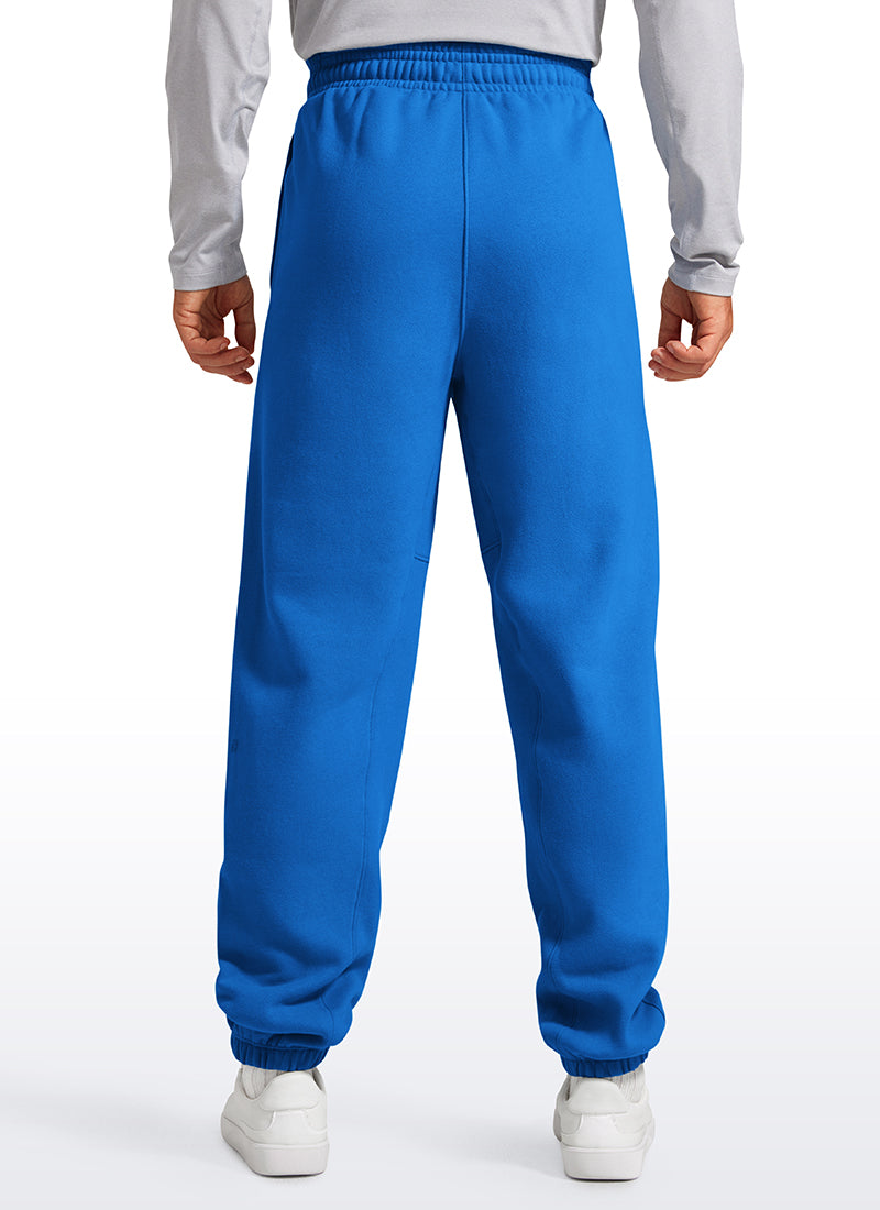 Cotton Fleece Sweatpants with Pockets 32''