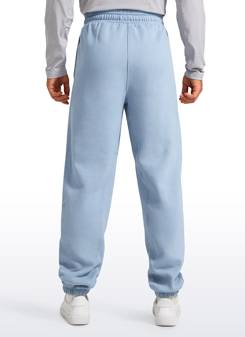 Cotton Fleece Sweatpants with Pockets 32''