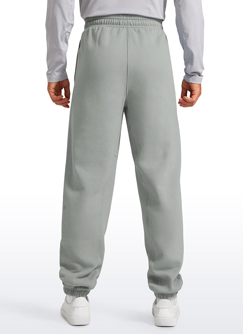 Cotton Fleece Sweatpants with Pockets 32''