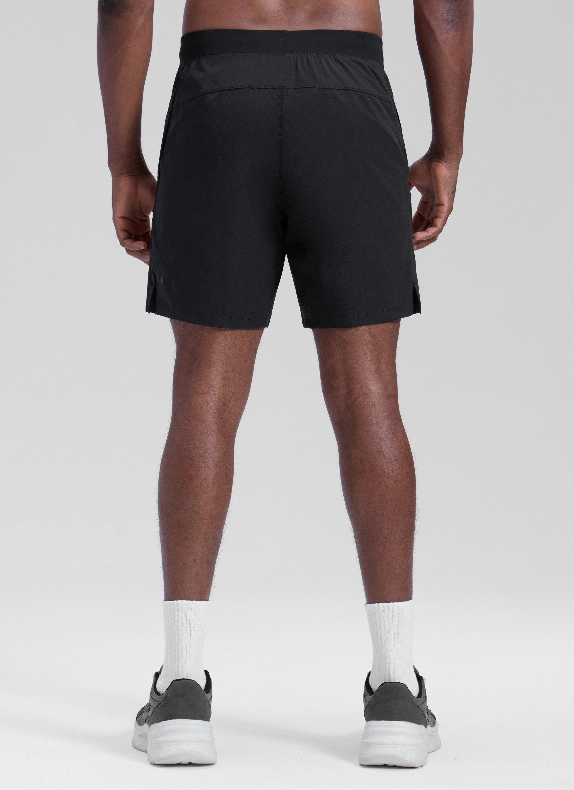 CRZ YOGA Men's Workout Classic FIt Quick Dry Pocket Shorts  7