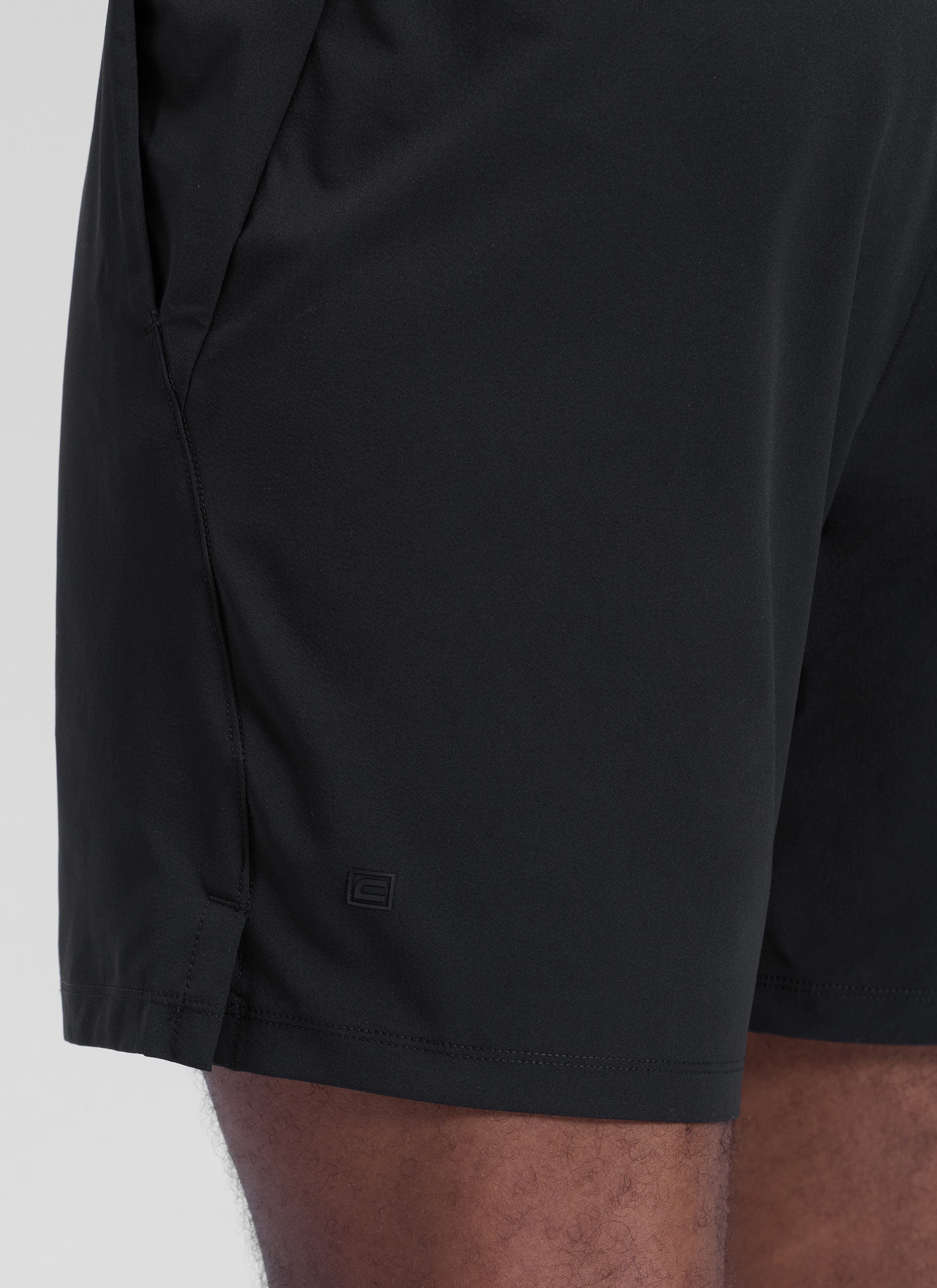 CRZ YOGA Men's Workout Classic FIt Quick Dry Pocket Shorts  7