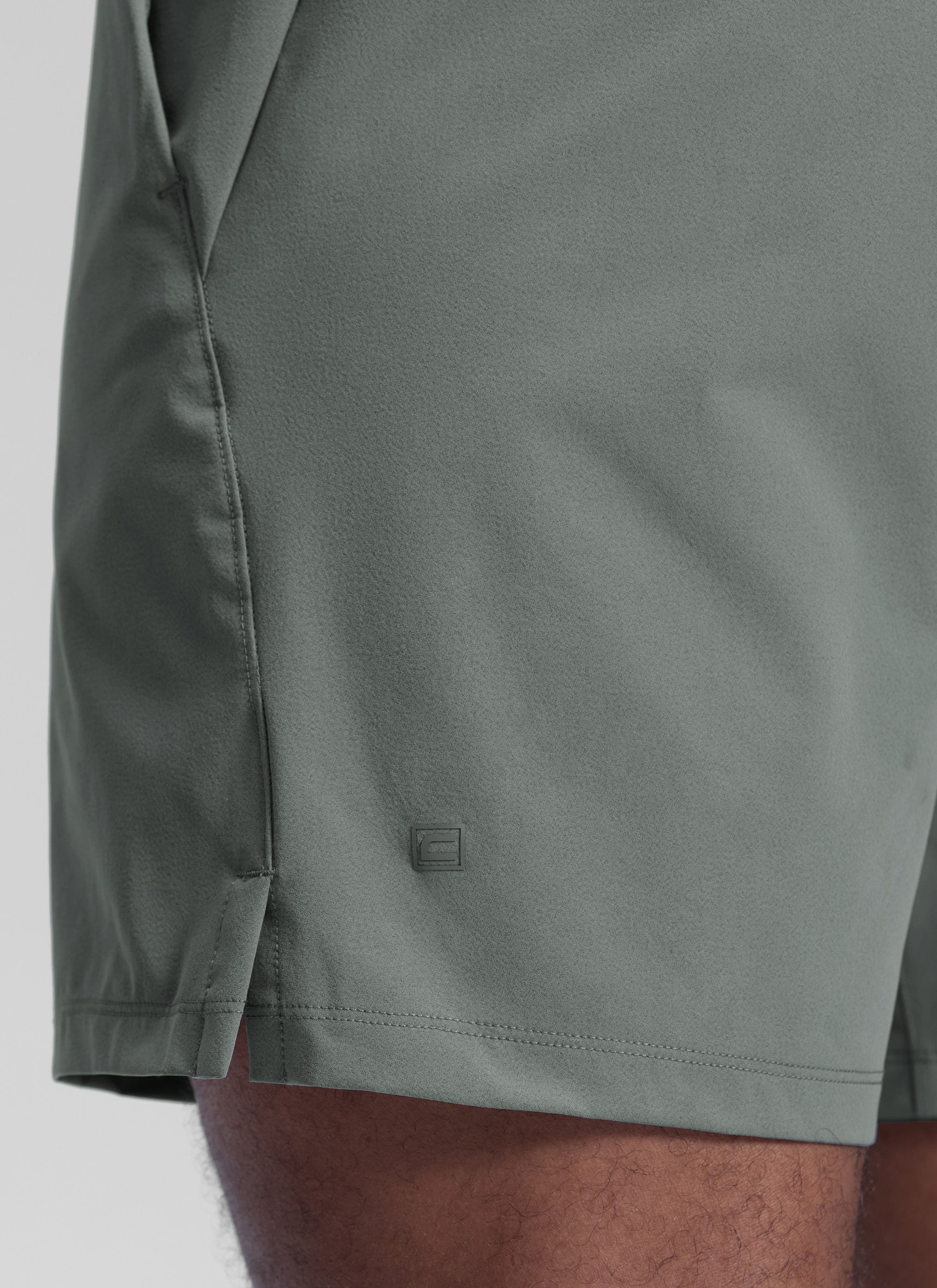 CRZ YOGA Men's Workout Classic FIt Quick Dry Pocket Shorts  7