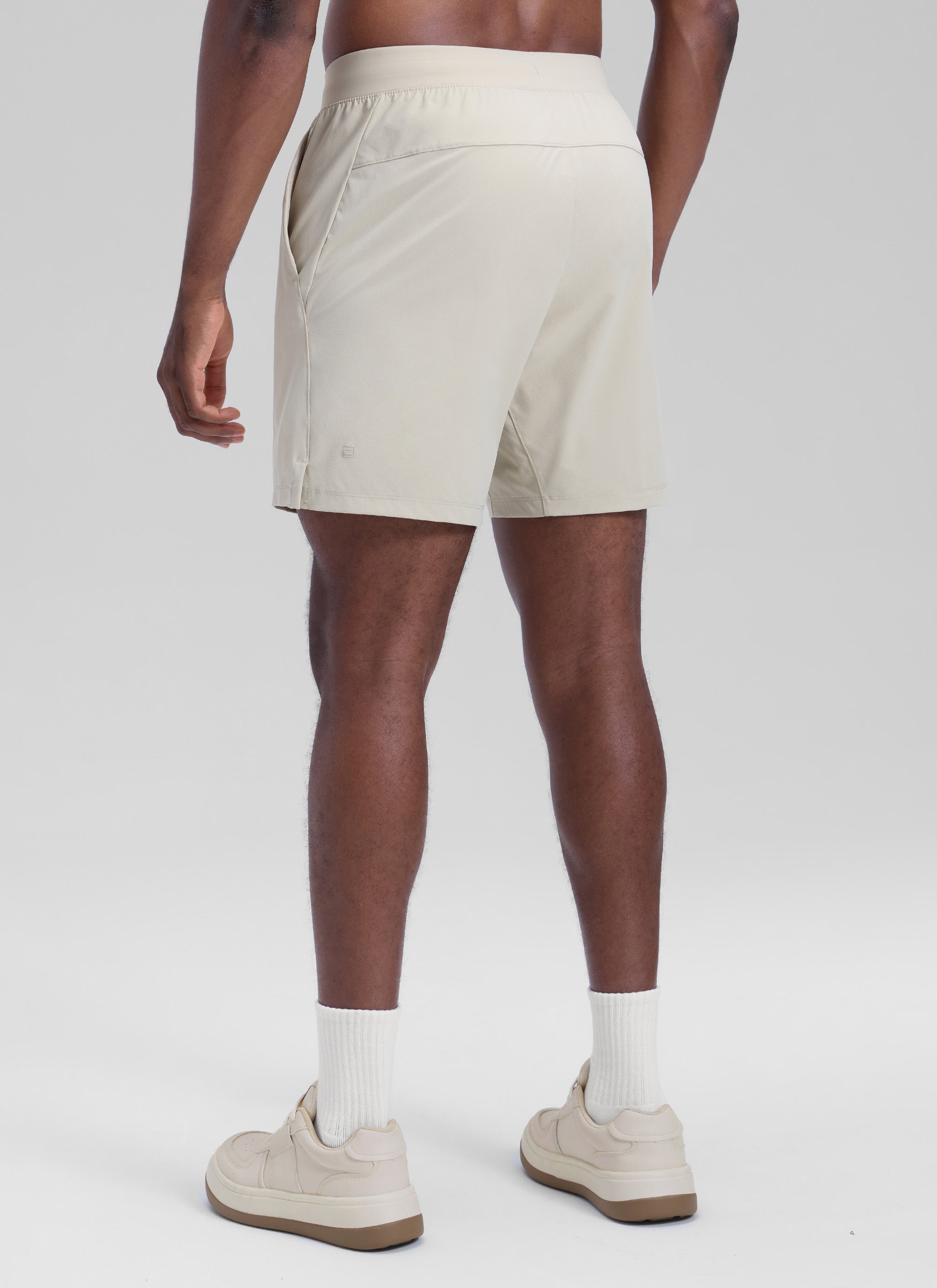 CRZ YOGA Men's Workout Classic FIt Quick Dry Pocket Shorts  7