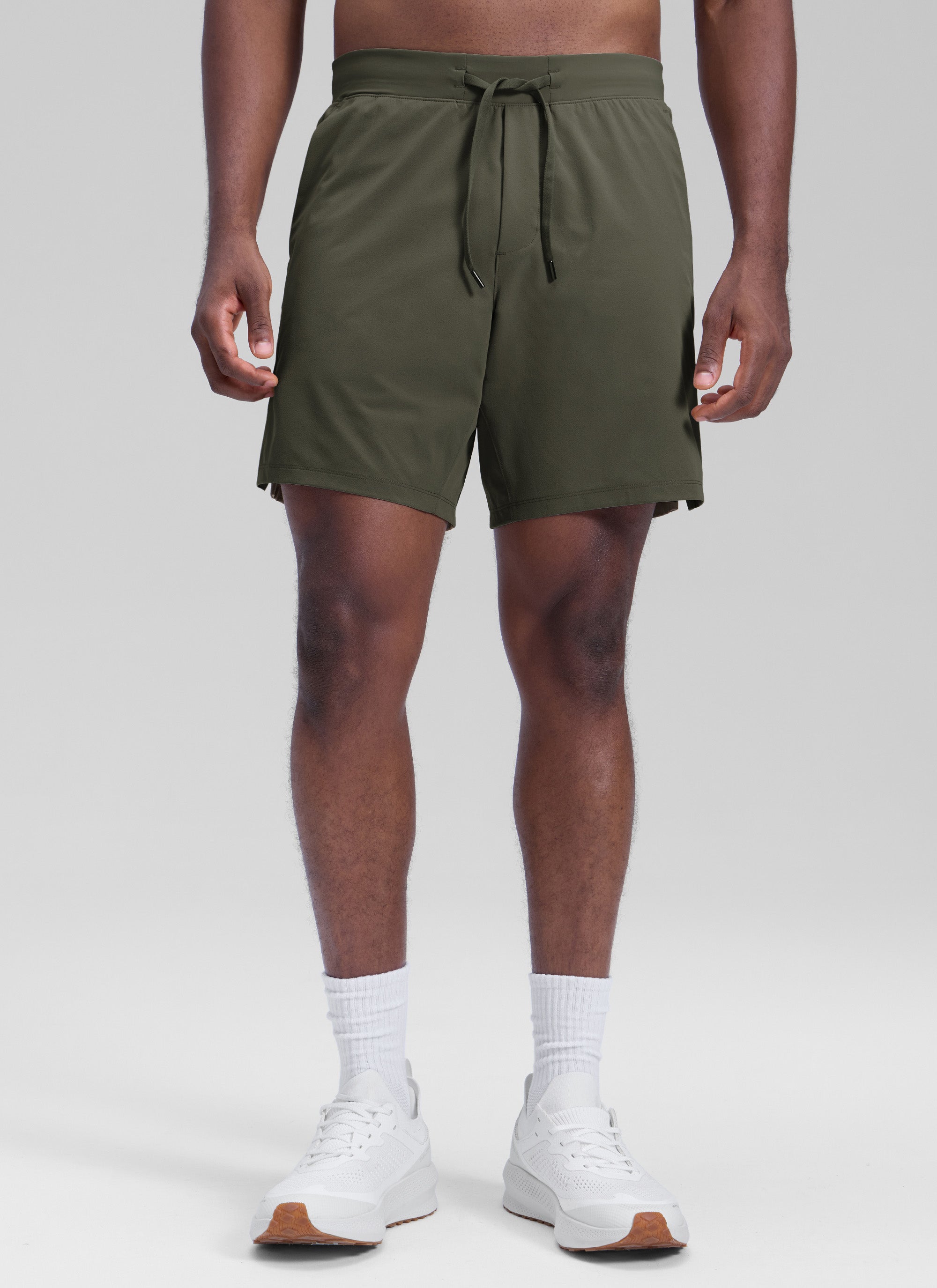 CRZ YOGA Men's Workout Classic FIt Quick Dry Pocket Shorts  7