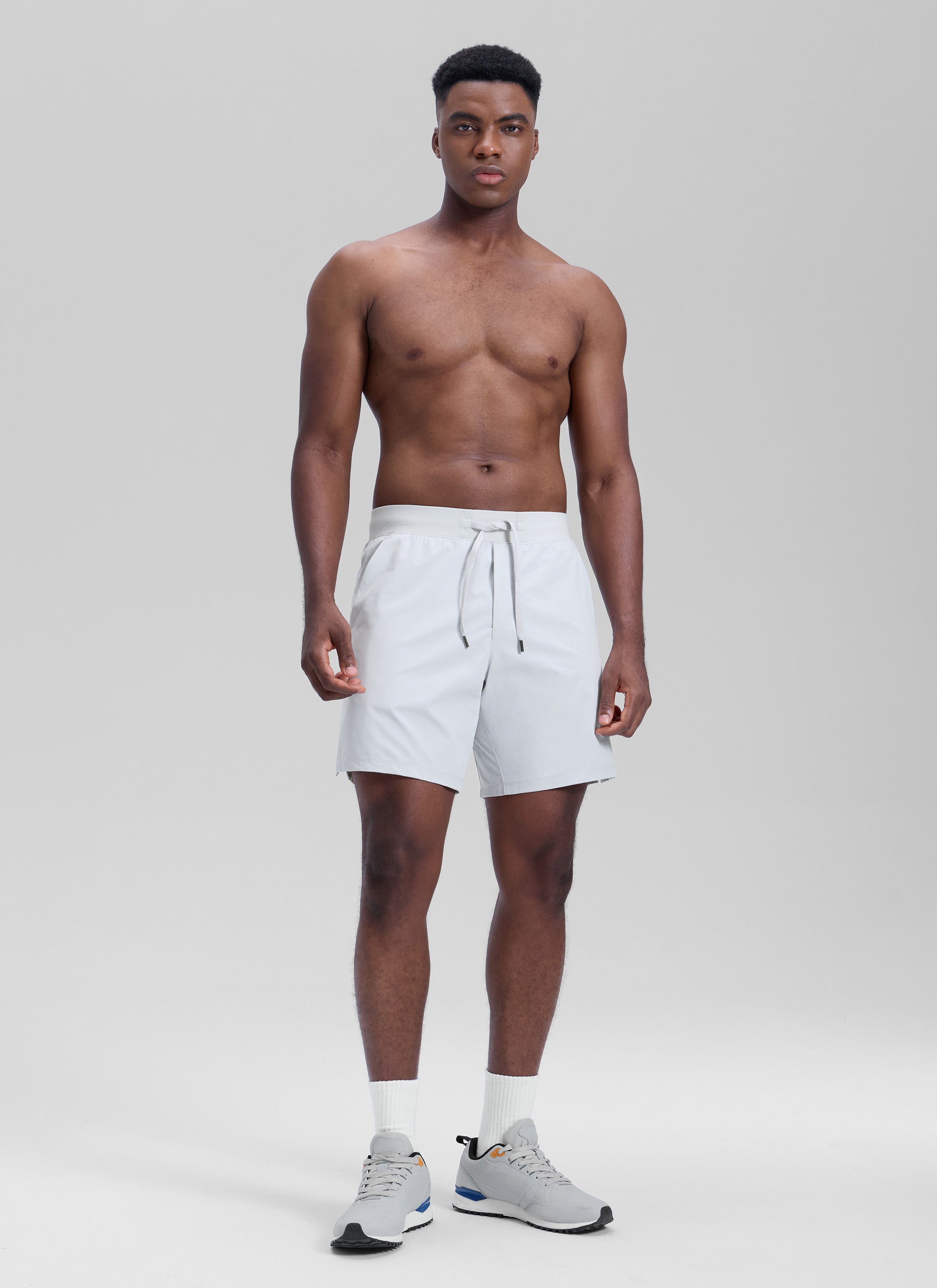 CRZ YOGA Men's Workout Classic FIt Quick Dry Pocket Shorts  7