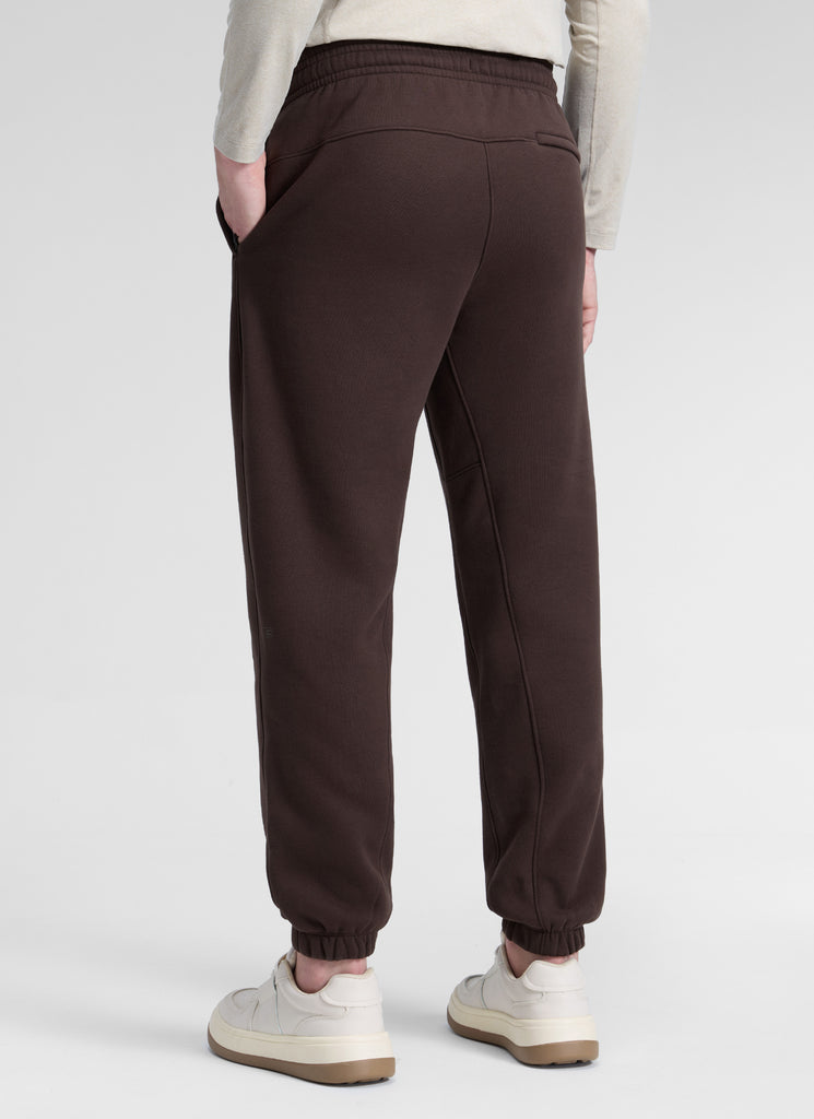 CRZ YOGA Mens Classic Fit Zipper Pockets Sweatpants 30" Mysterious Grey