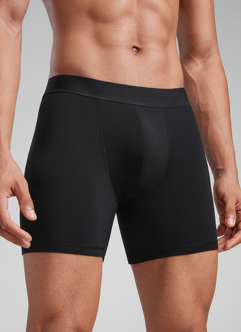 CRZ YOGA Men's Ultra-Soft Modal Double Lined 5