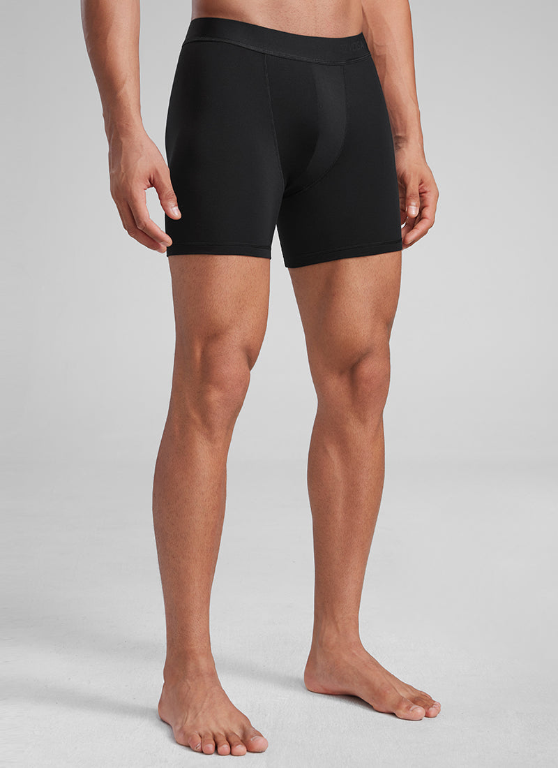 CRZ YOGA Men's Ultra-Soft Modal Double Lined 5