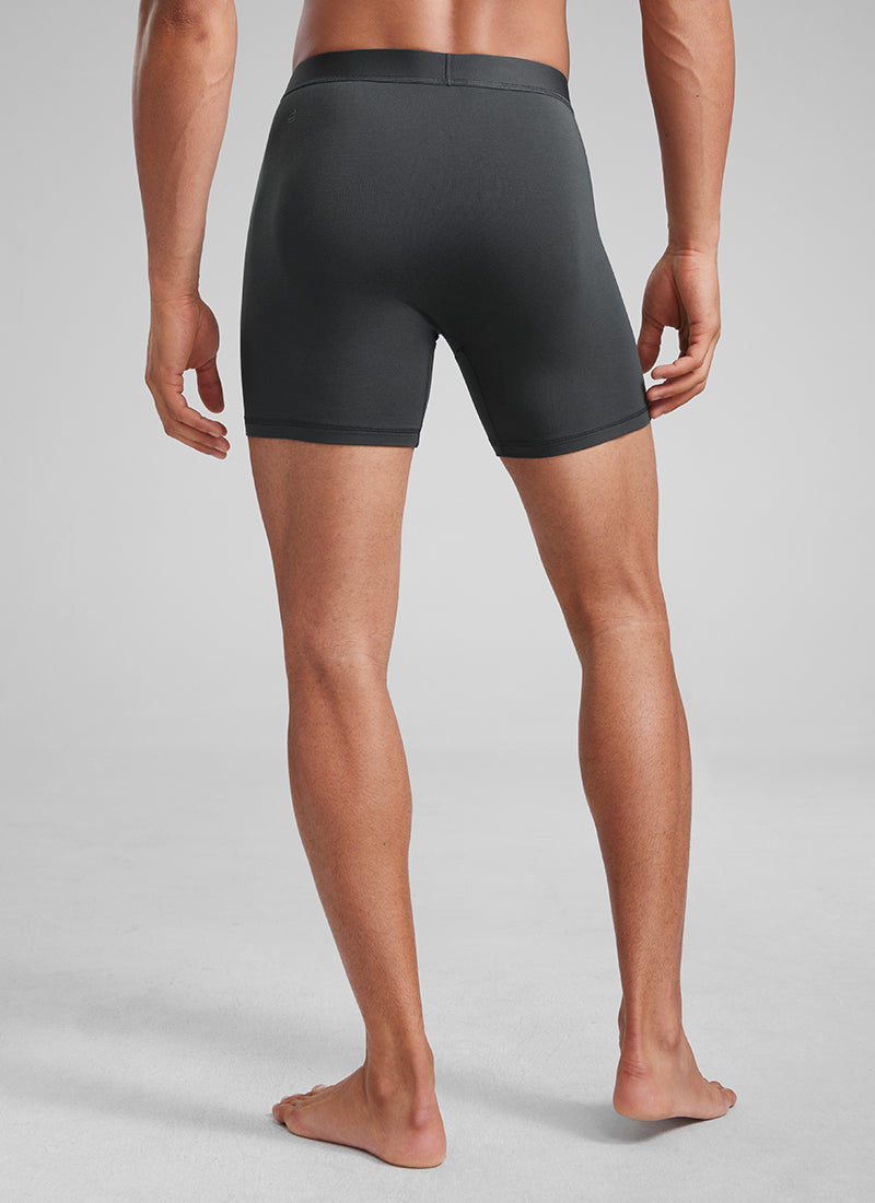 CRZ YOGA Men's Ultra-Soft Modal Double Lined 5