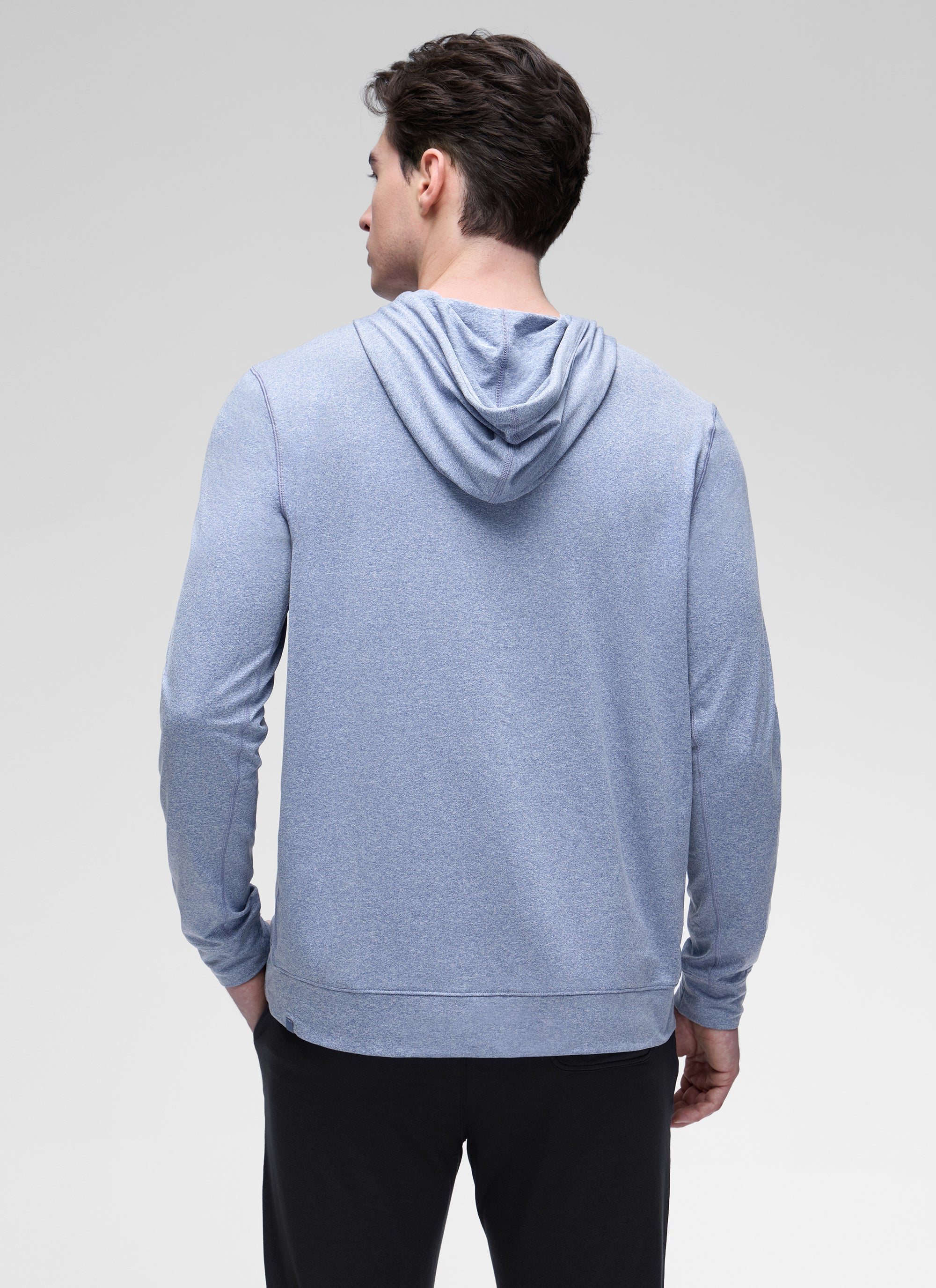 CRZ YOGA Women Casual Lightweight Pullover Hoodie Long Sleeve Grey Sage