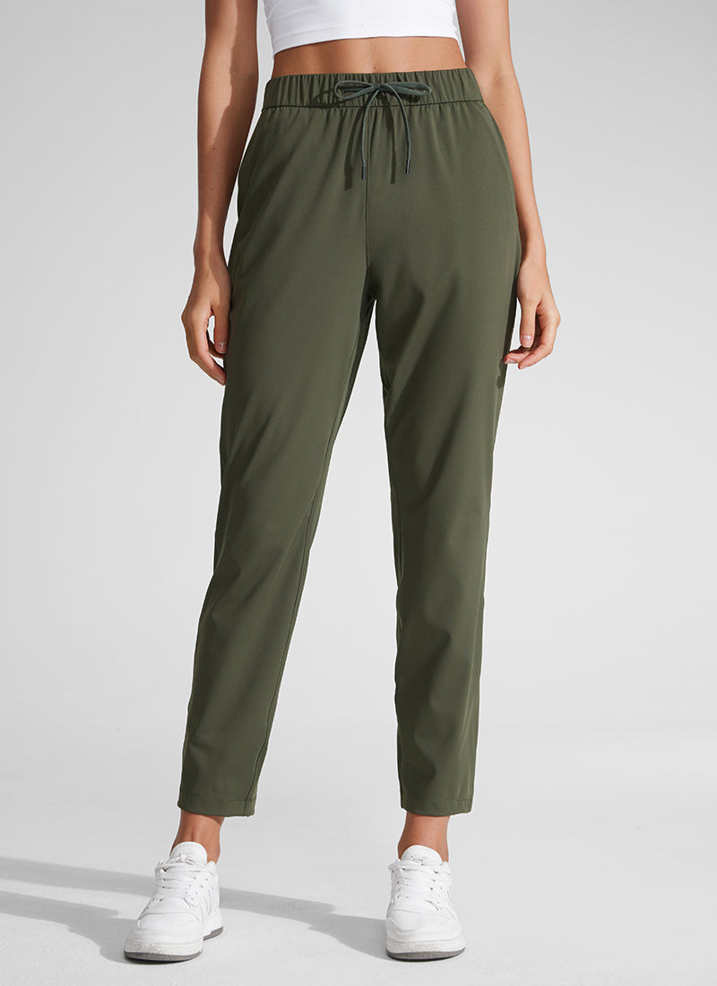 Stretch Drawstring 7/8 Pocket Pant 27''