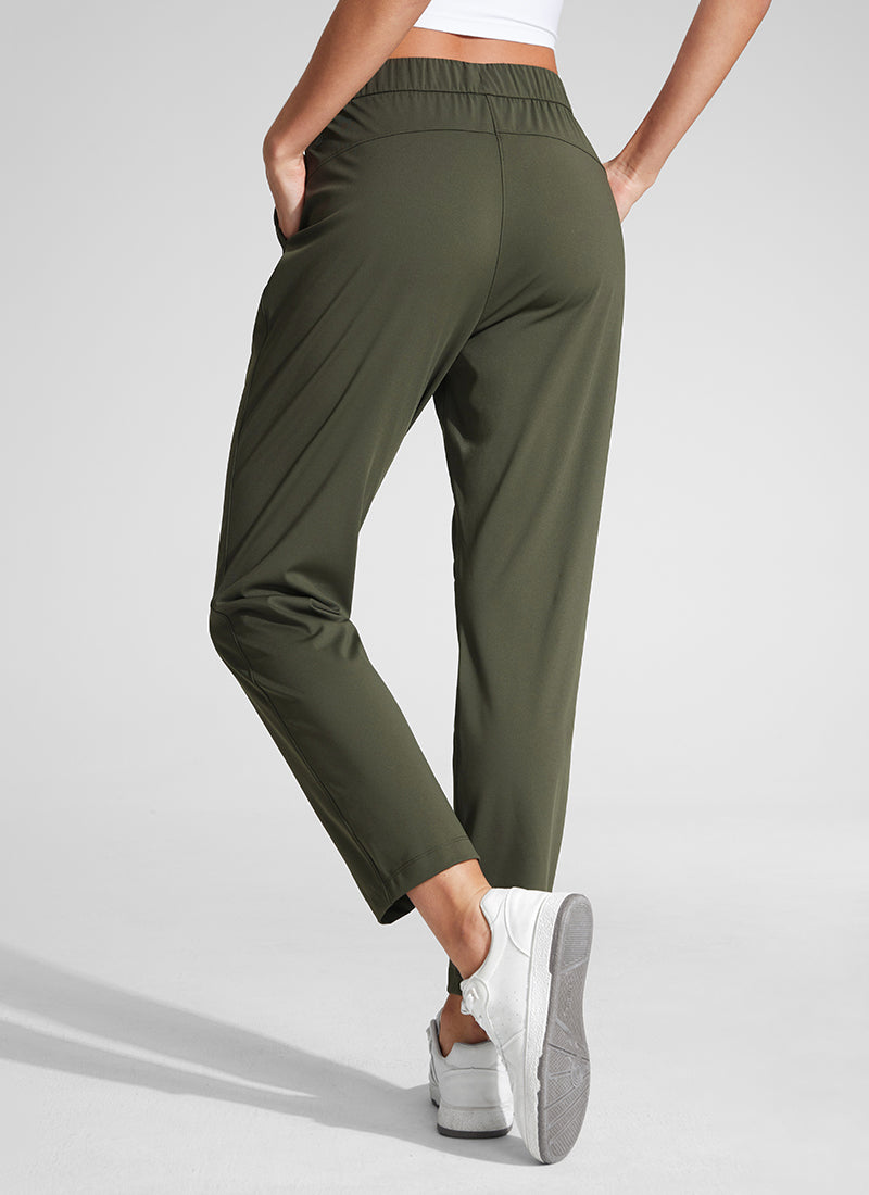 Stretch Drawstring 7/8 Pocket Pant 27''